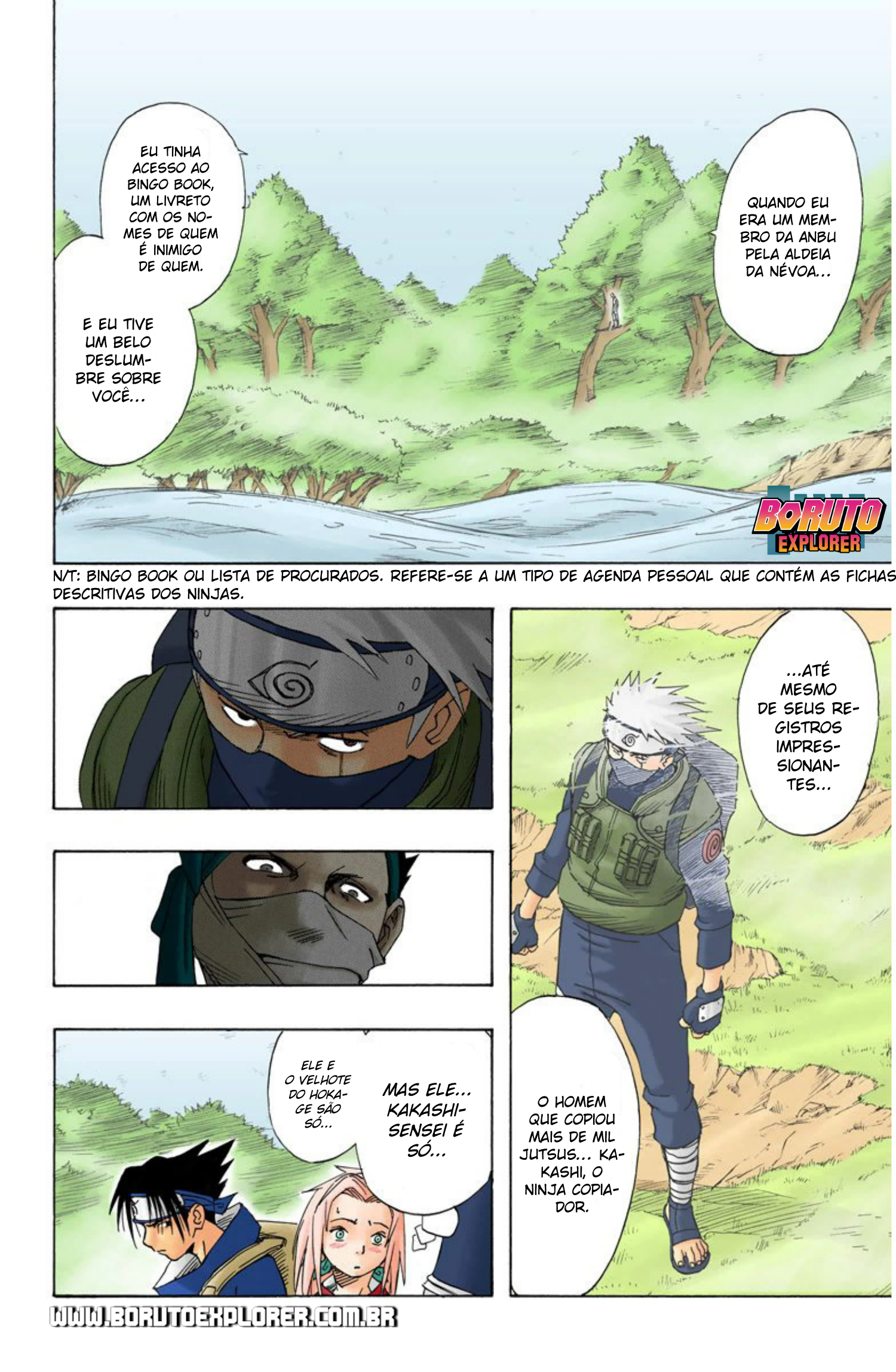 Read Naruto - Versão Colorida Oficial Manga Online