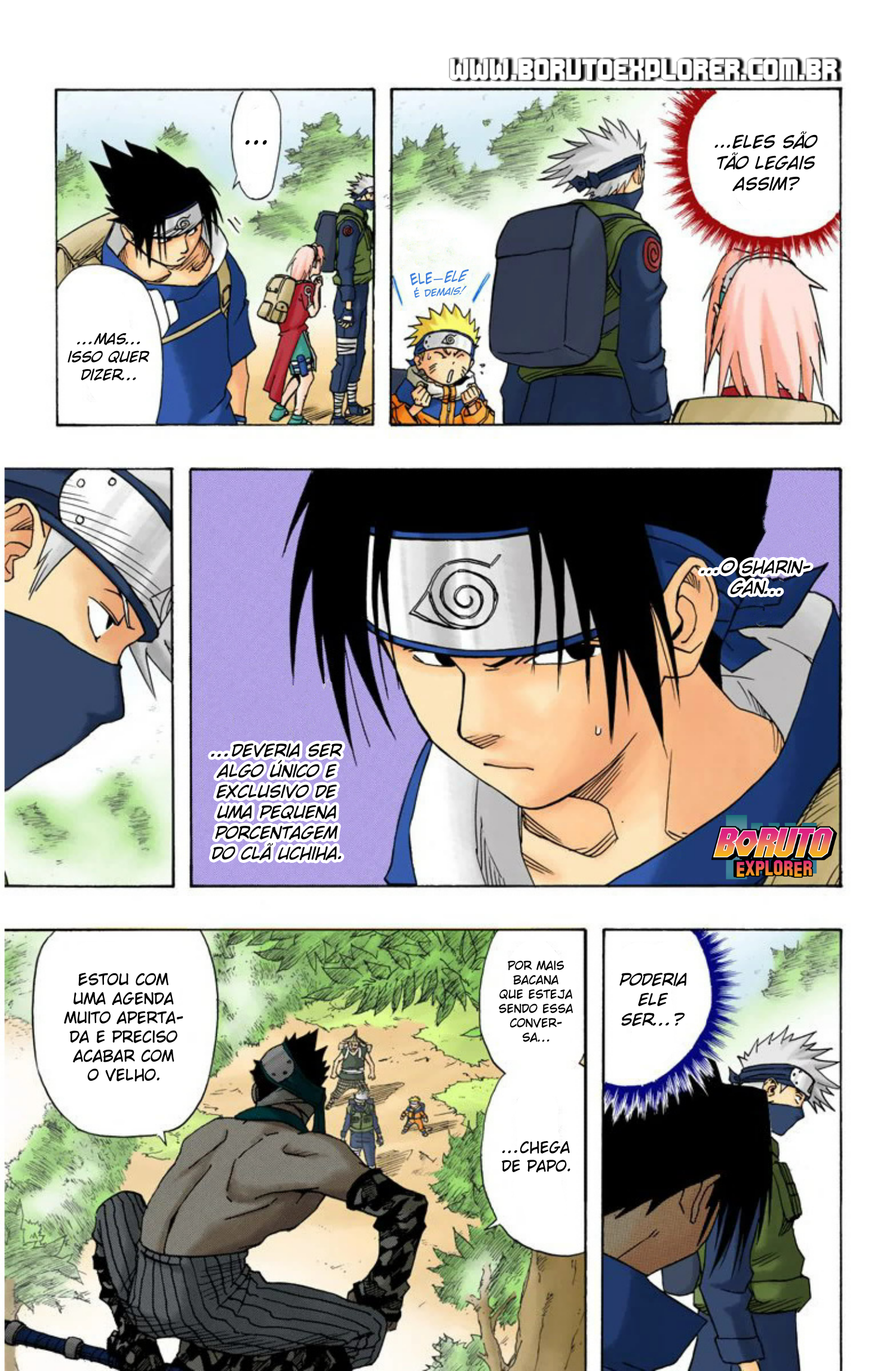 Read Naruto - Versão Colorida Oficial Manga Online