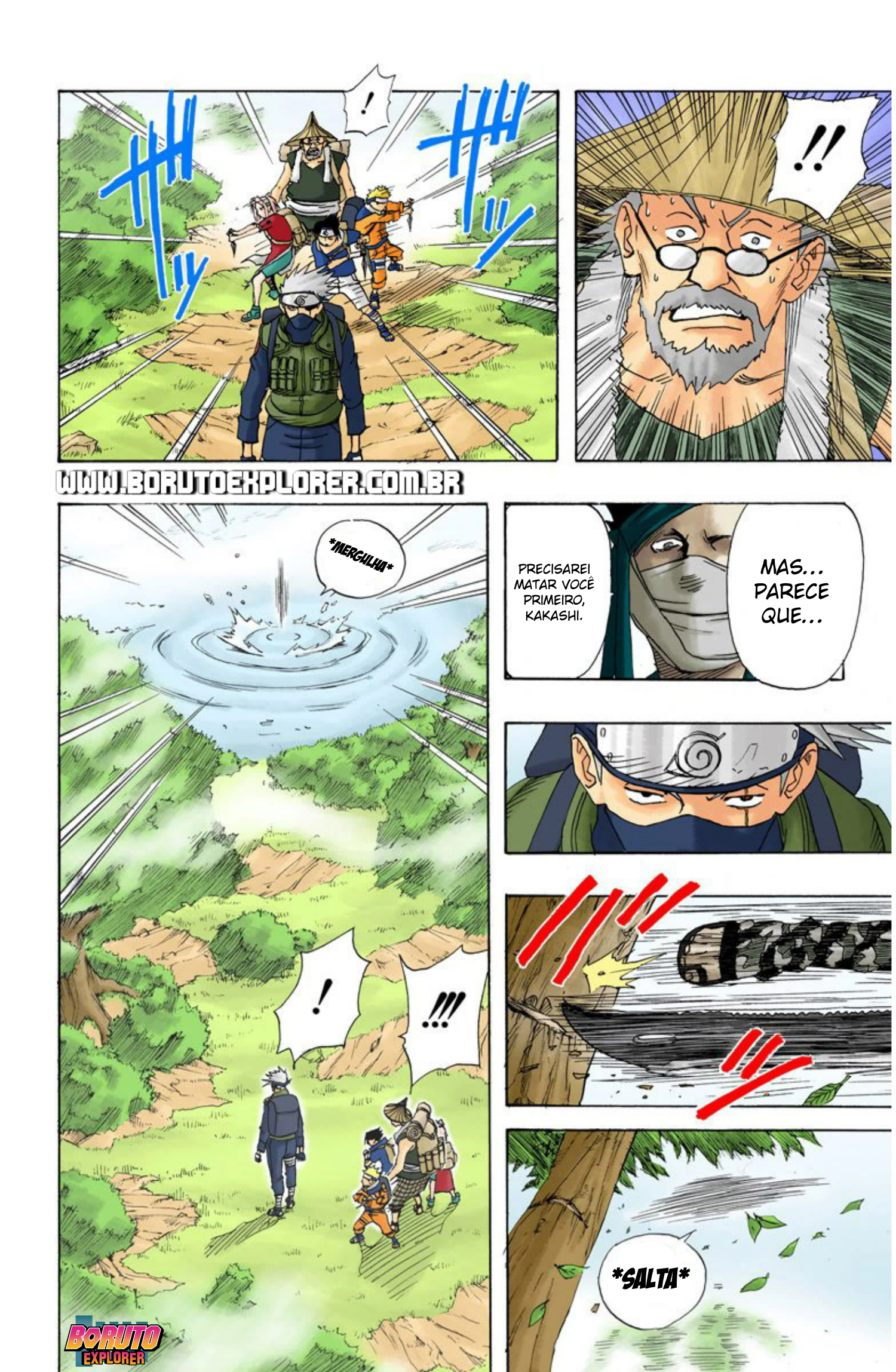 Read Naruto - Versão Colorida Oficial Manga Online