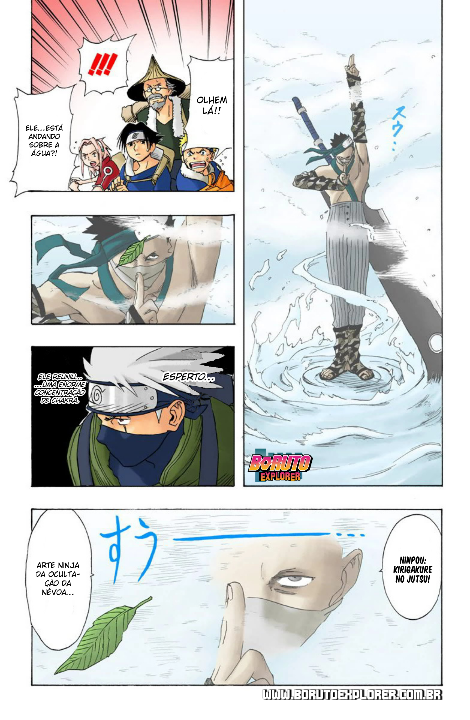 Read Naruto - Versão Colorida Oficial Manga Online