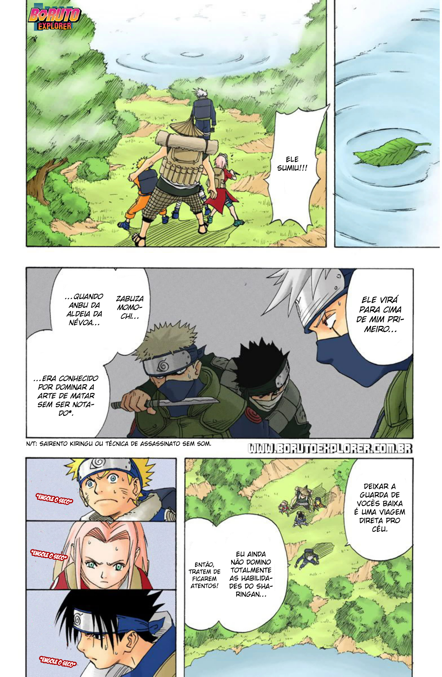 Read Naruto - Versão Colorida Oficial Manga Online