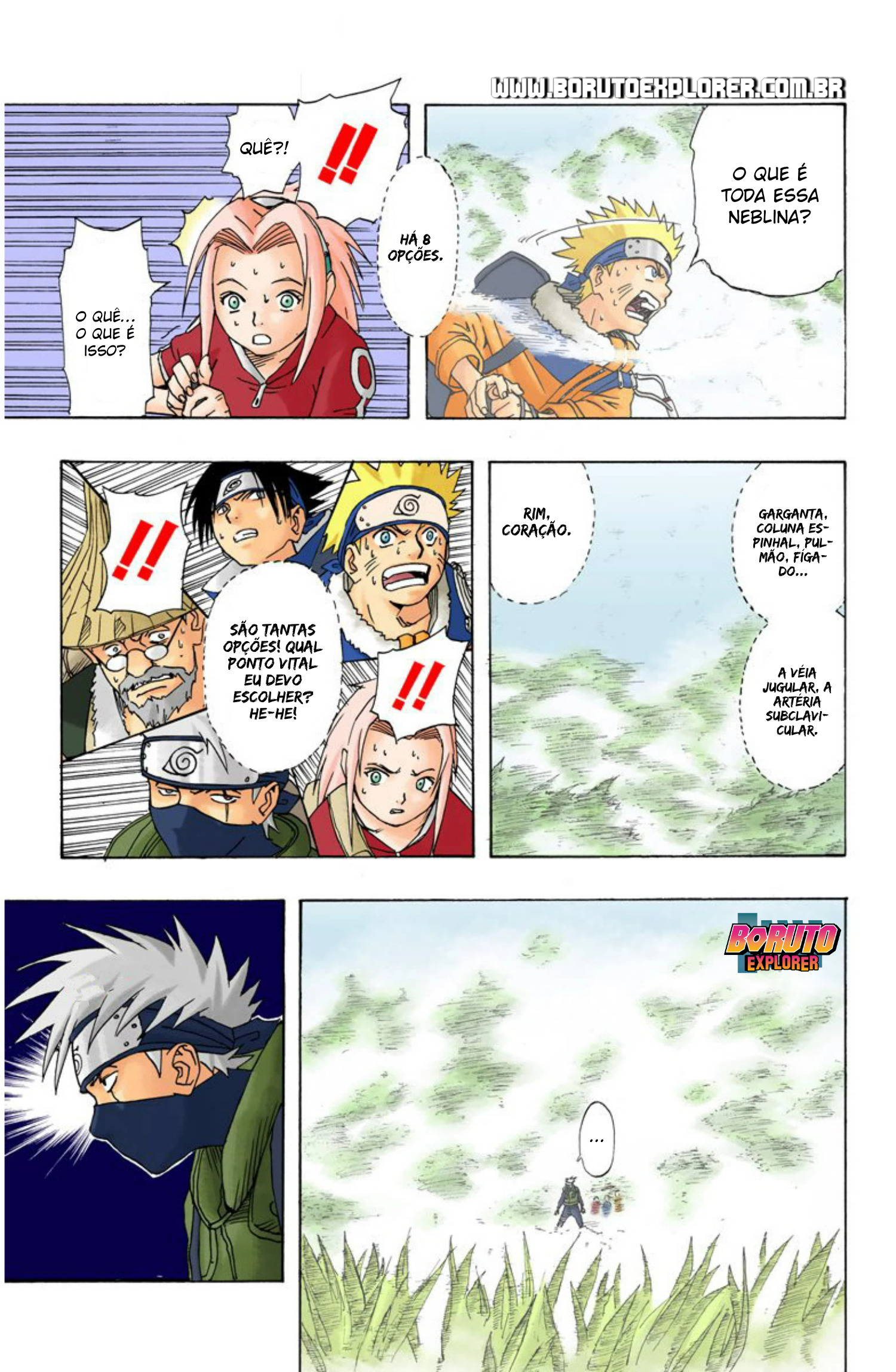 Read Naruto - Versão Colorida Oficial Manga Online