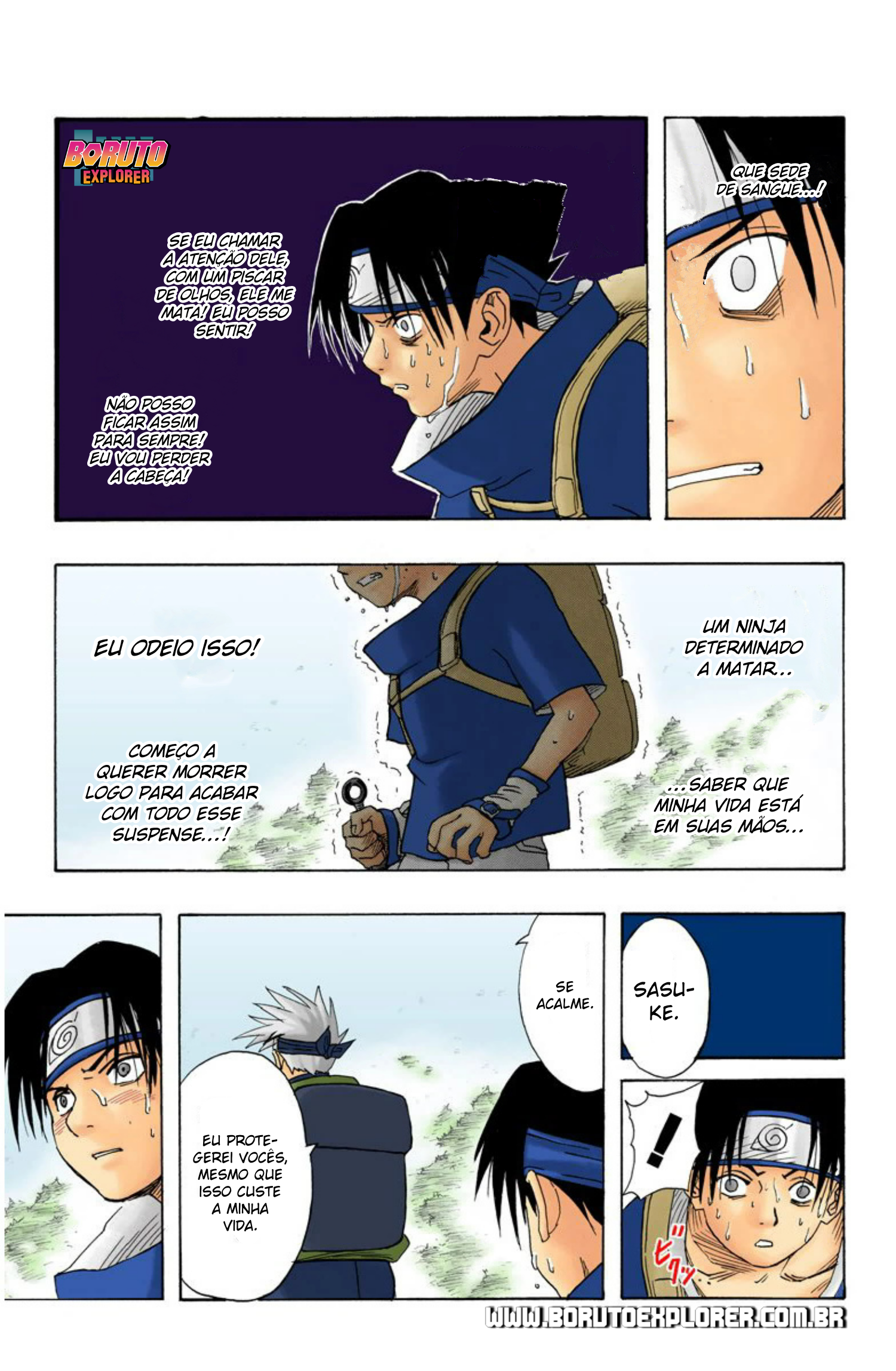 Read Naruto - Versão Colorida Oficial Manga Online
