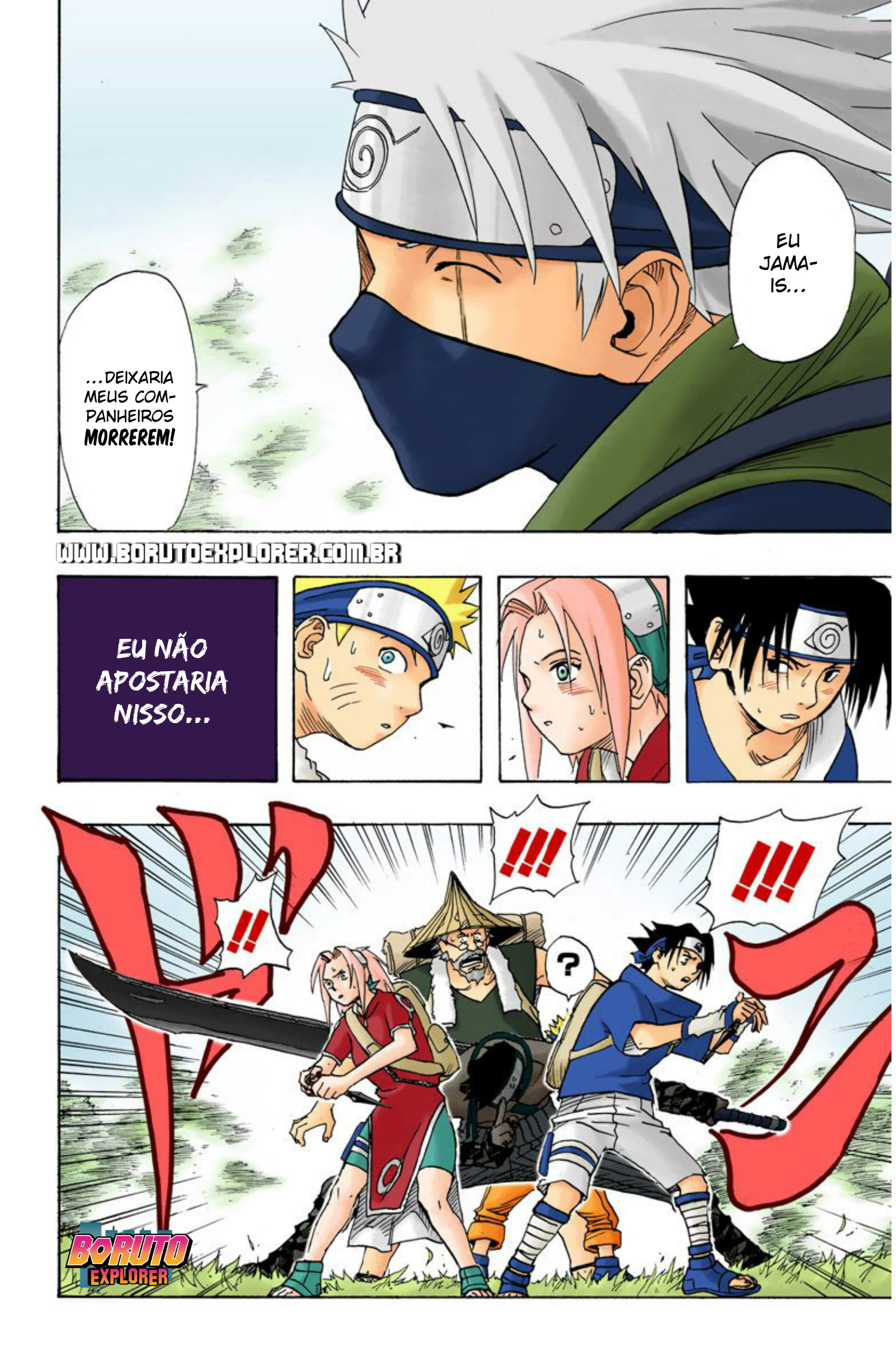 Read Naruto - Versão Colorida Oficial Manga Online