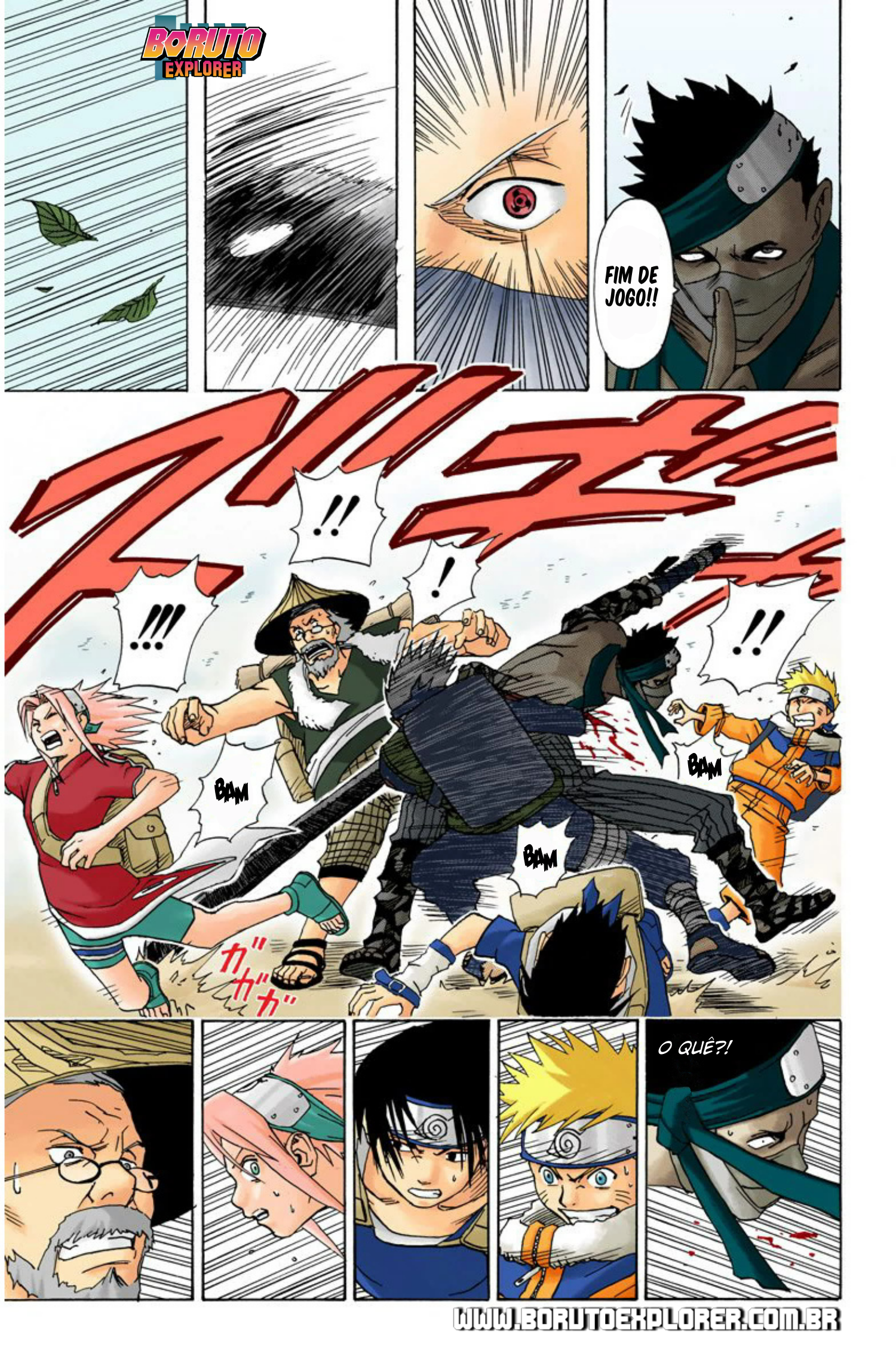 Read Naruto - Versão Colorida Oficial Manga Online