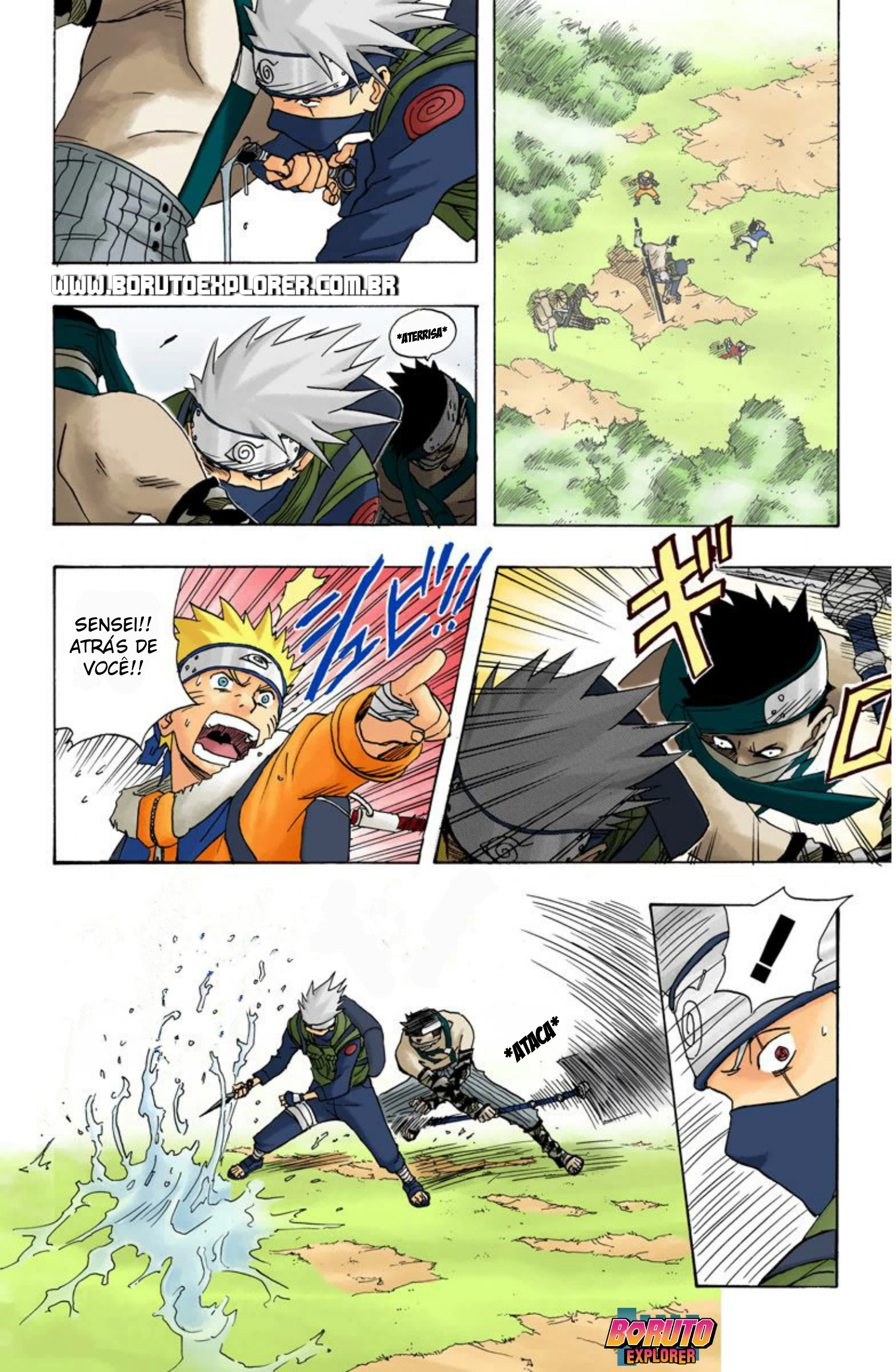 Read Naruto - Versão Colorida Oficial Manga Online