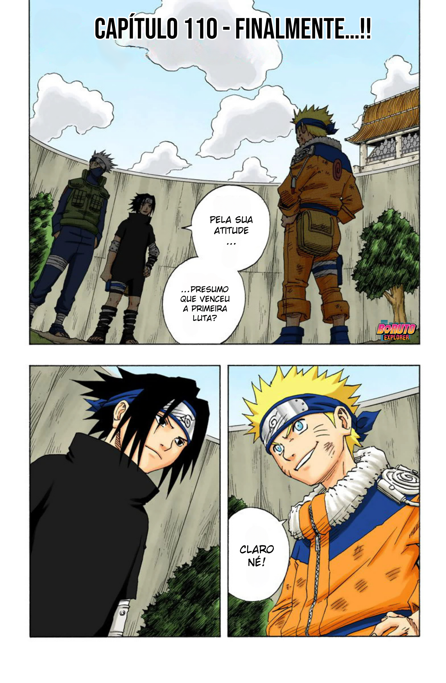 Read Naruto - Versão Colorida Oficial Manga Online