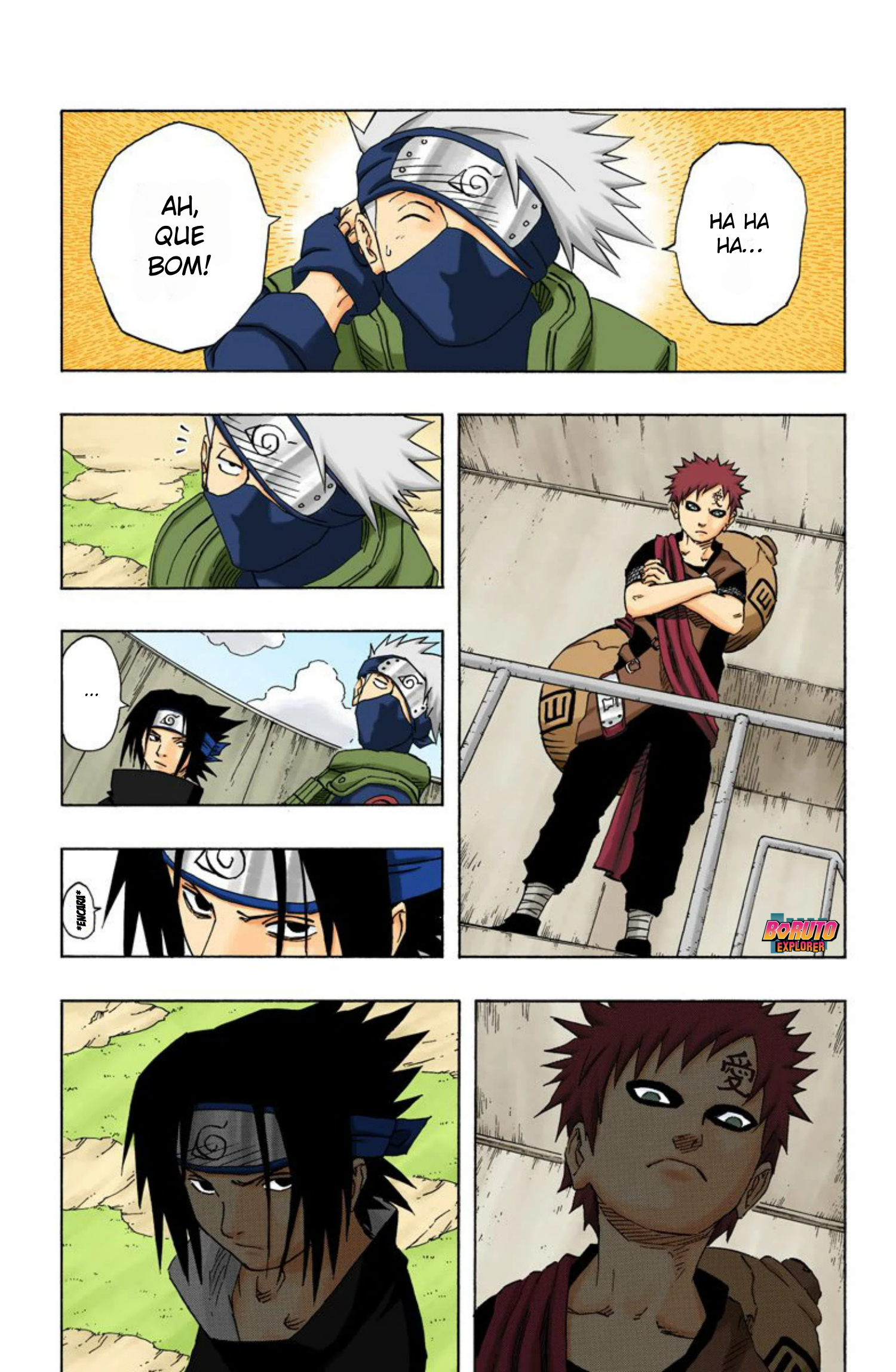 Read Naruto - Versão Colorida Oficial Manga Online