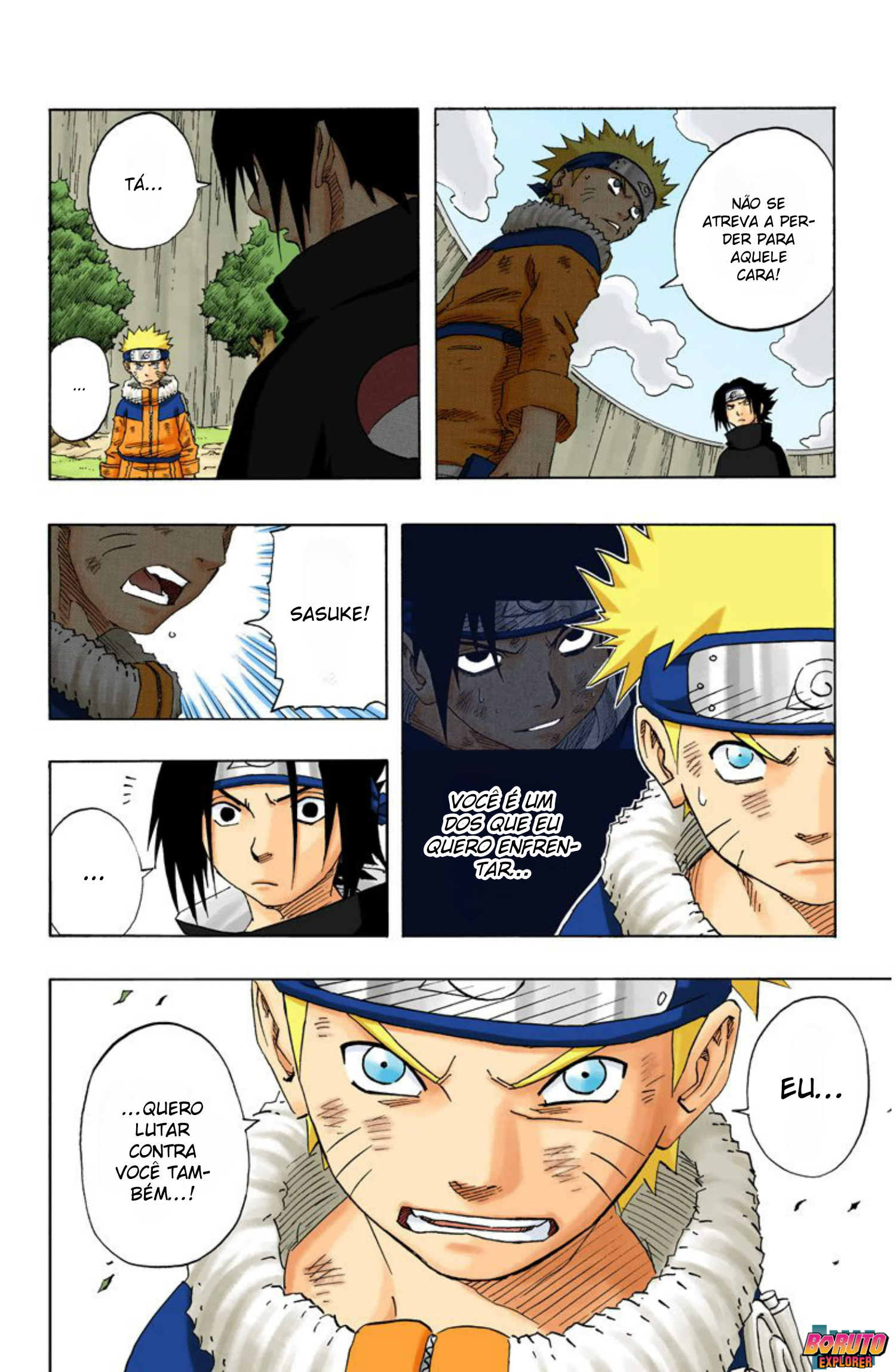 Read Naruto - Versão Colorida Oficial Manga Online