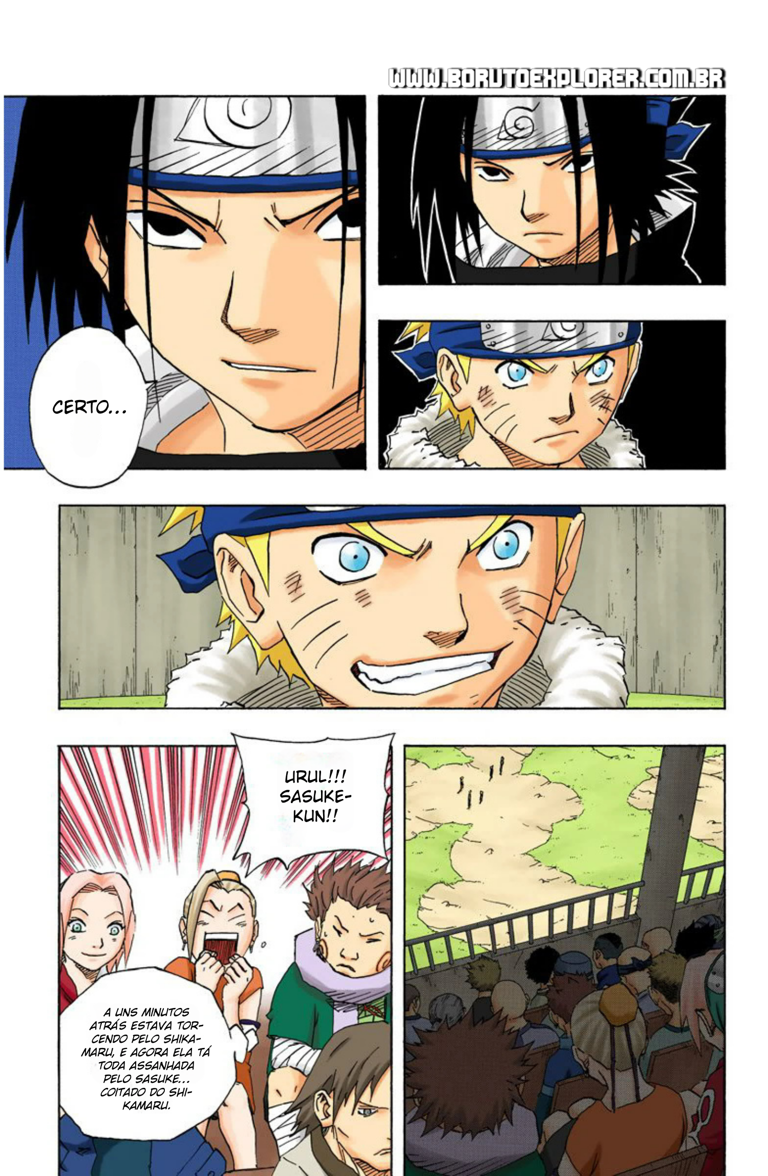 Read Naruto - Versão Colorida Oficial Manga Online