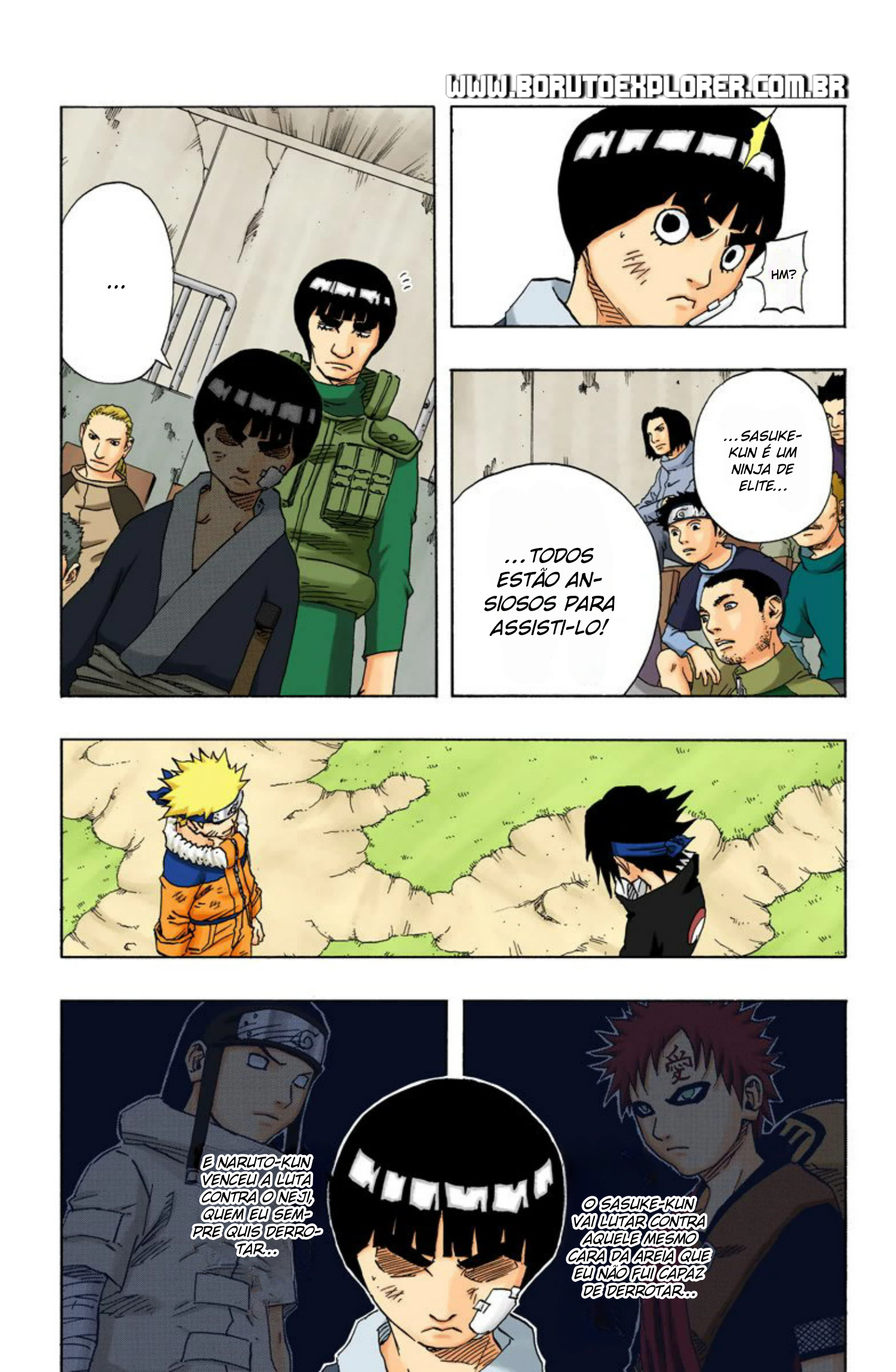 Read Naruto - Versão Colorida Oficial Manga Online