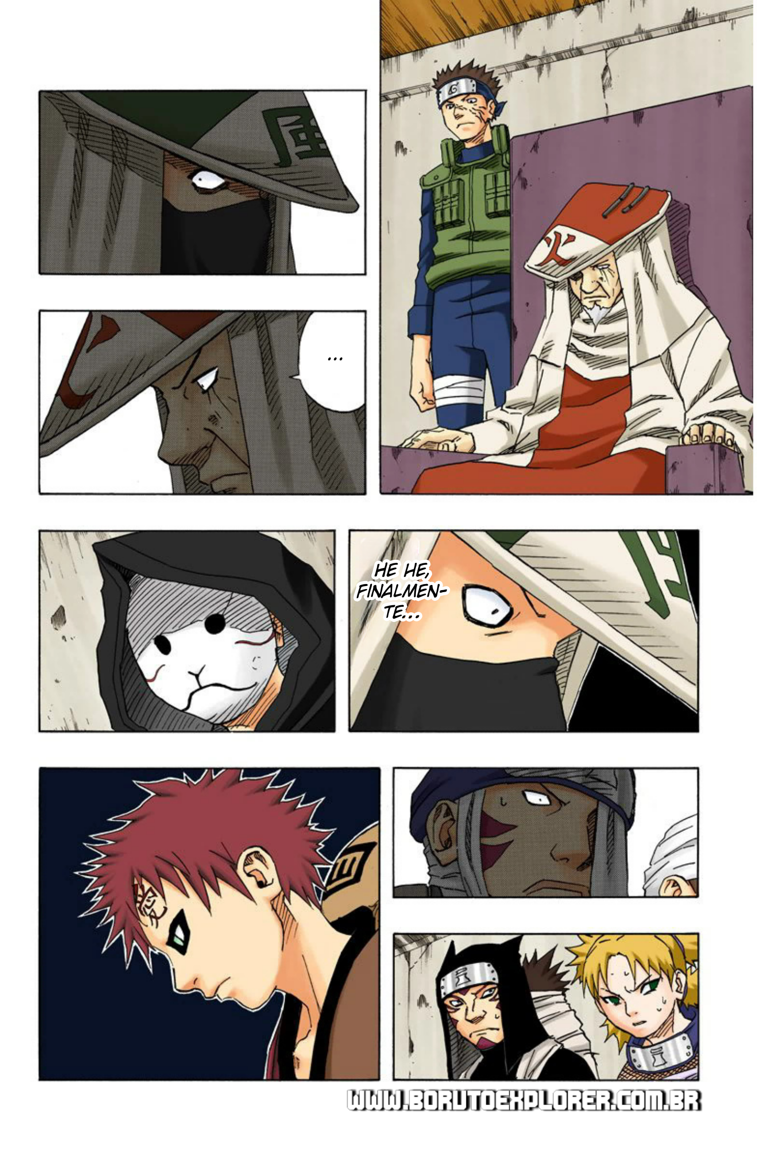 Read Naruto - Versão Colorida Oficial Manga Online