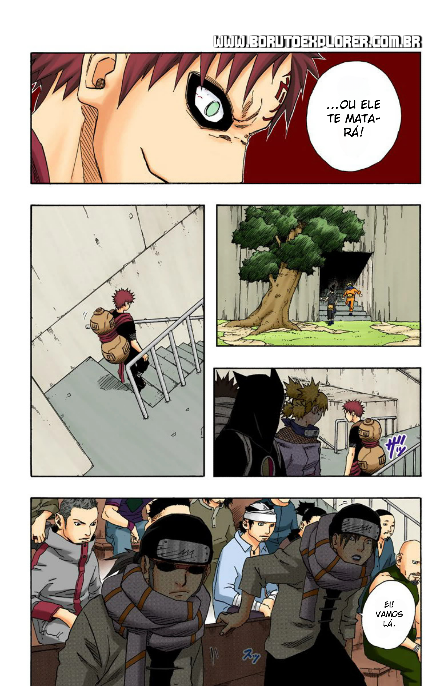 Read Naruto - Versão Colorida Oficial Manga Online