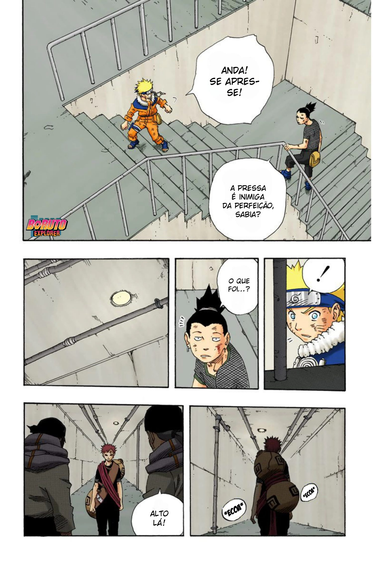 Read Naruto - Versão Colorida Oficial Manga Online