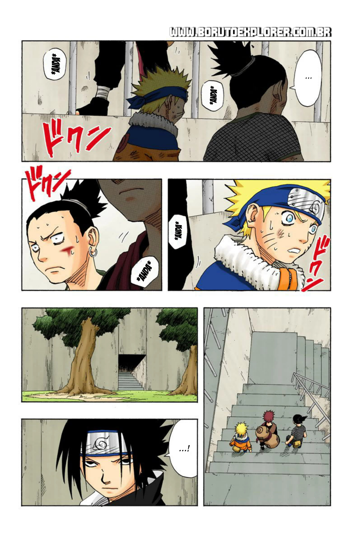 Read Naruto - Versão Colorida Oficial Manga Online