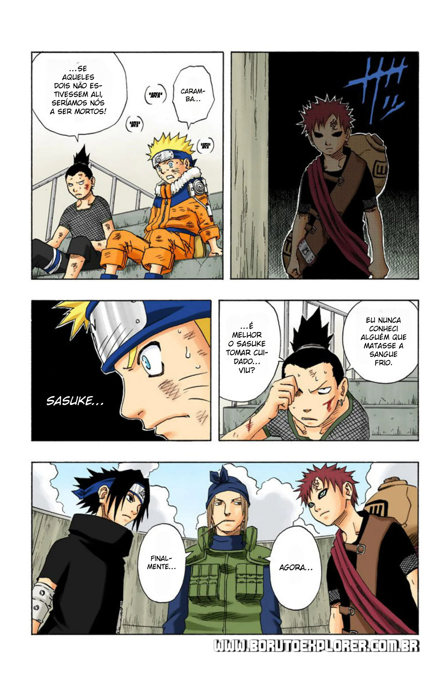Read Naruto - Versão Colorida Oficial Manga Online