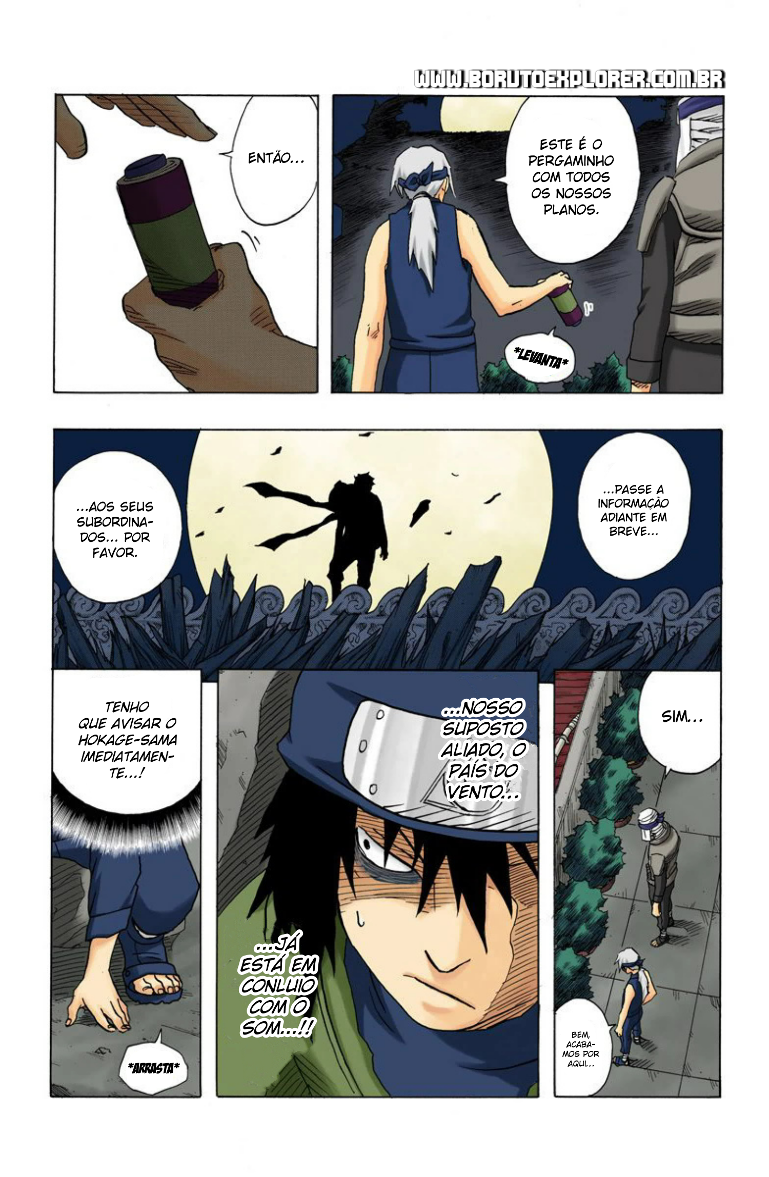 Read Naruto - Versão Colorida Oficial Manga Online