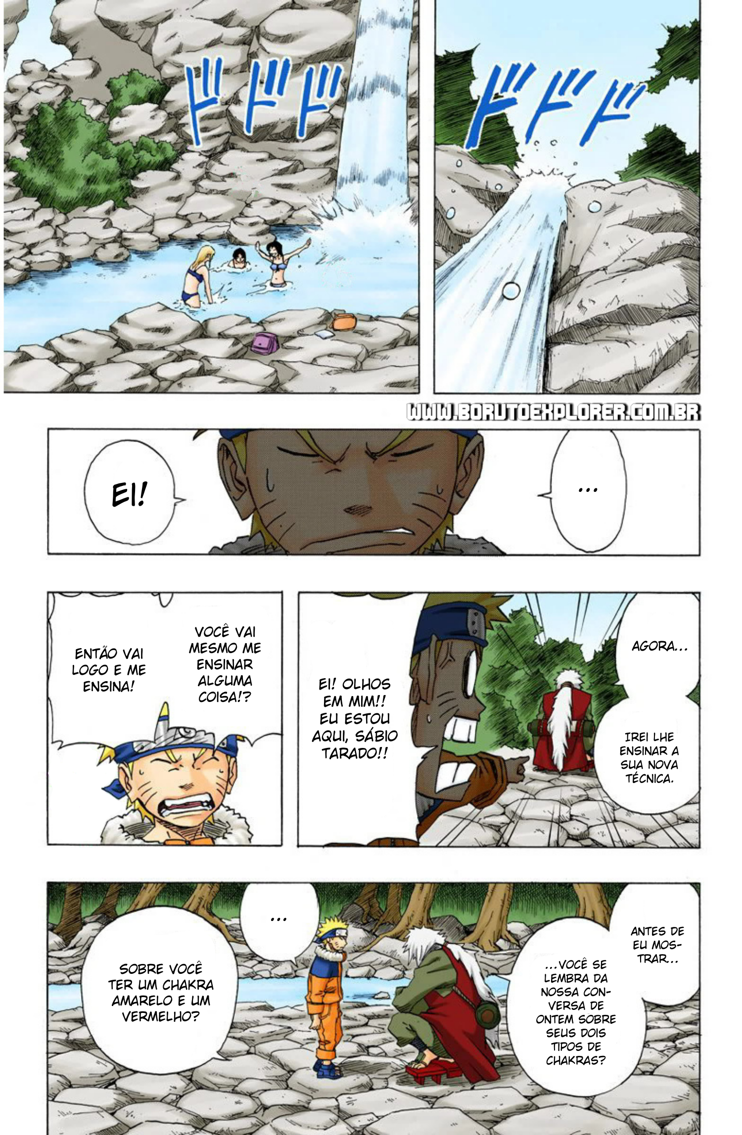 Read Naruto - Versão Colorida Oficial Manga Online