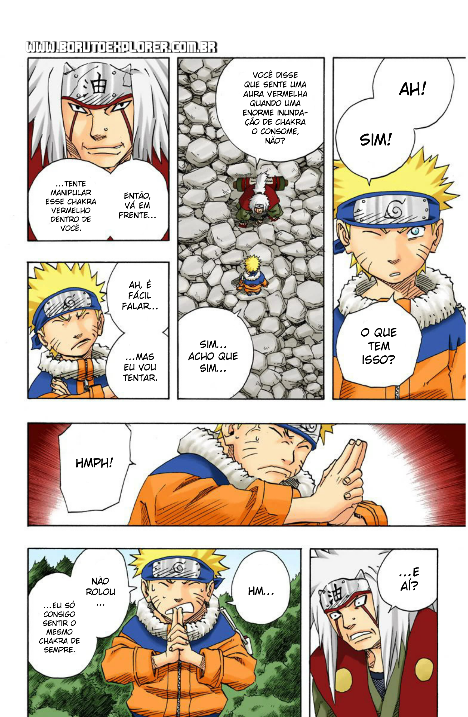 Read Naruto - Versão Colorida Oficial Manga Online