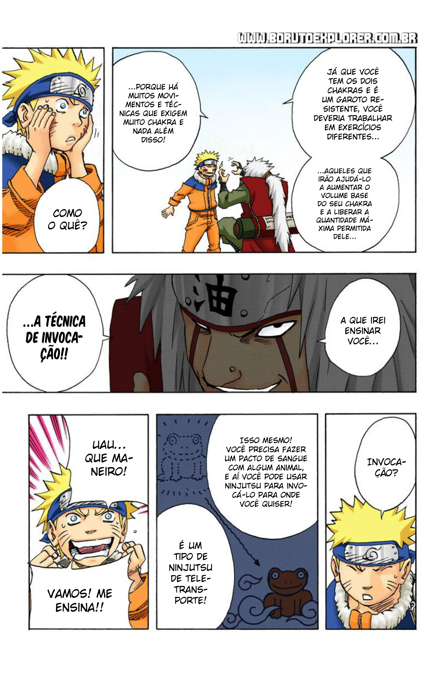 Read Naruto - Versão Colorida Oficial Manga Online
