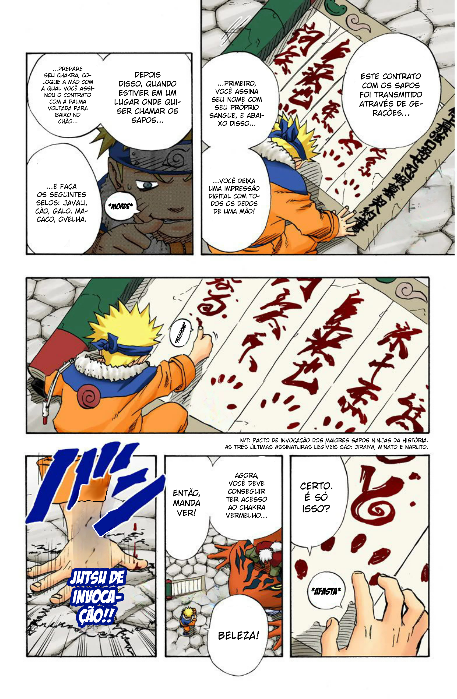 Read Naruto - Versão Colorida Oficial Manga Online