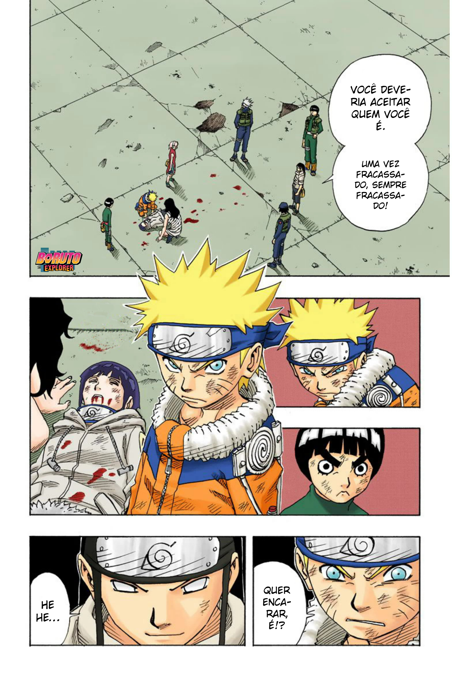 Read Naruto - Versão Colorida Oficial Manga Online