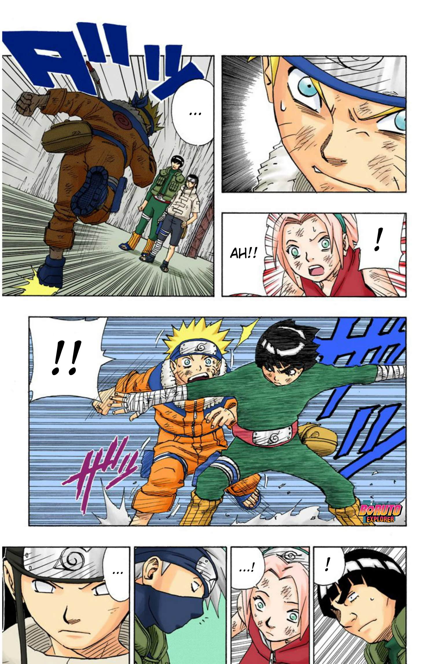 Read Naruto - Versão Colorida Oficial Manga Online