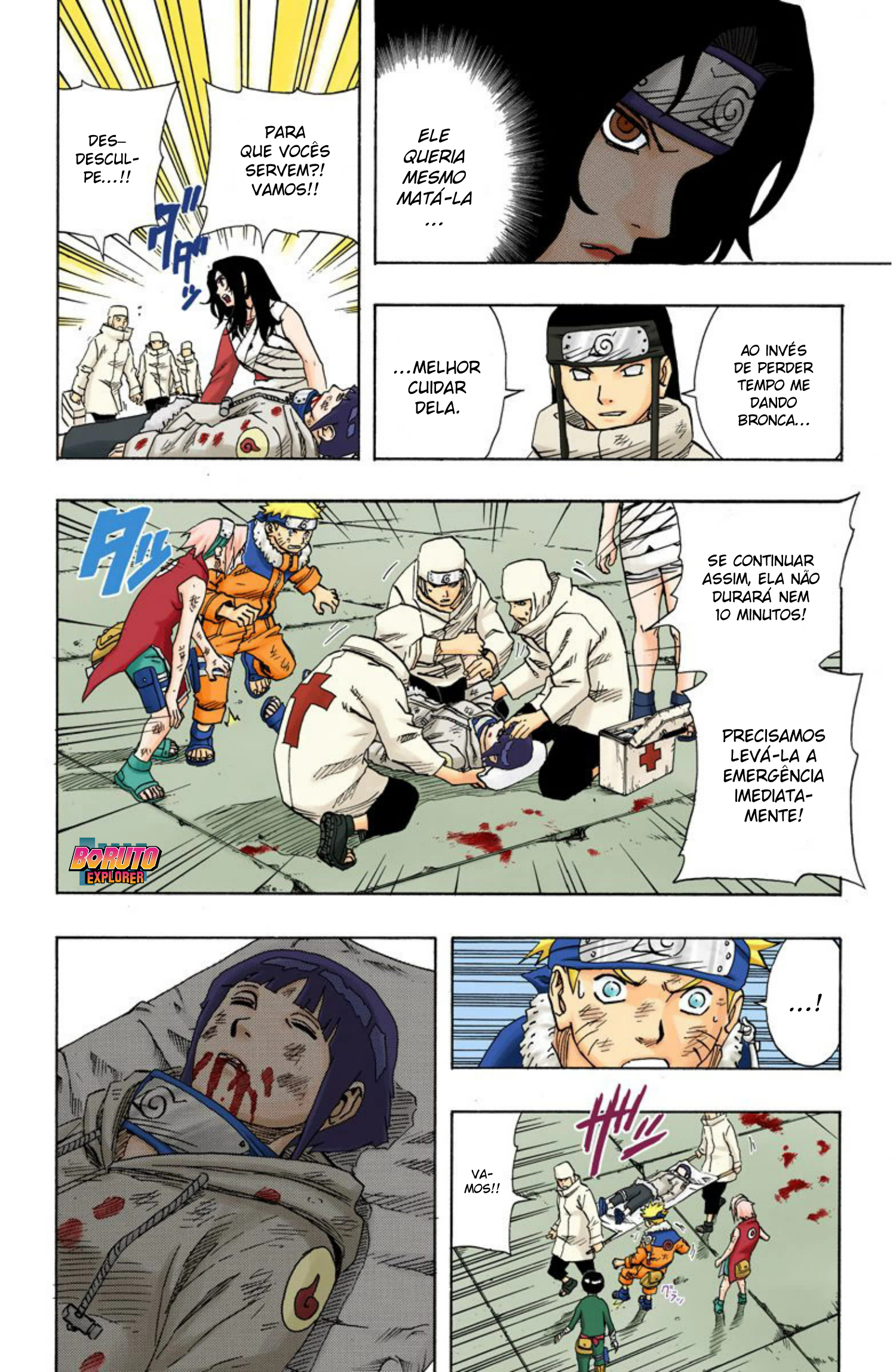 Read Naruto - Versão Colorida Oficial Manga Online