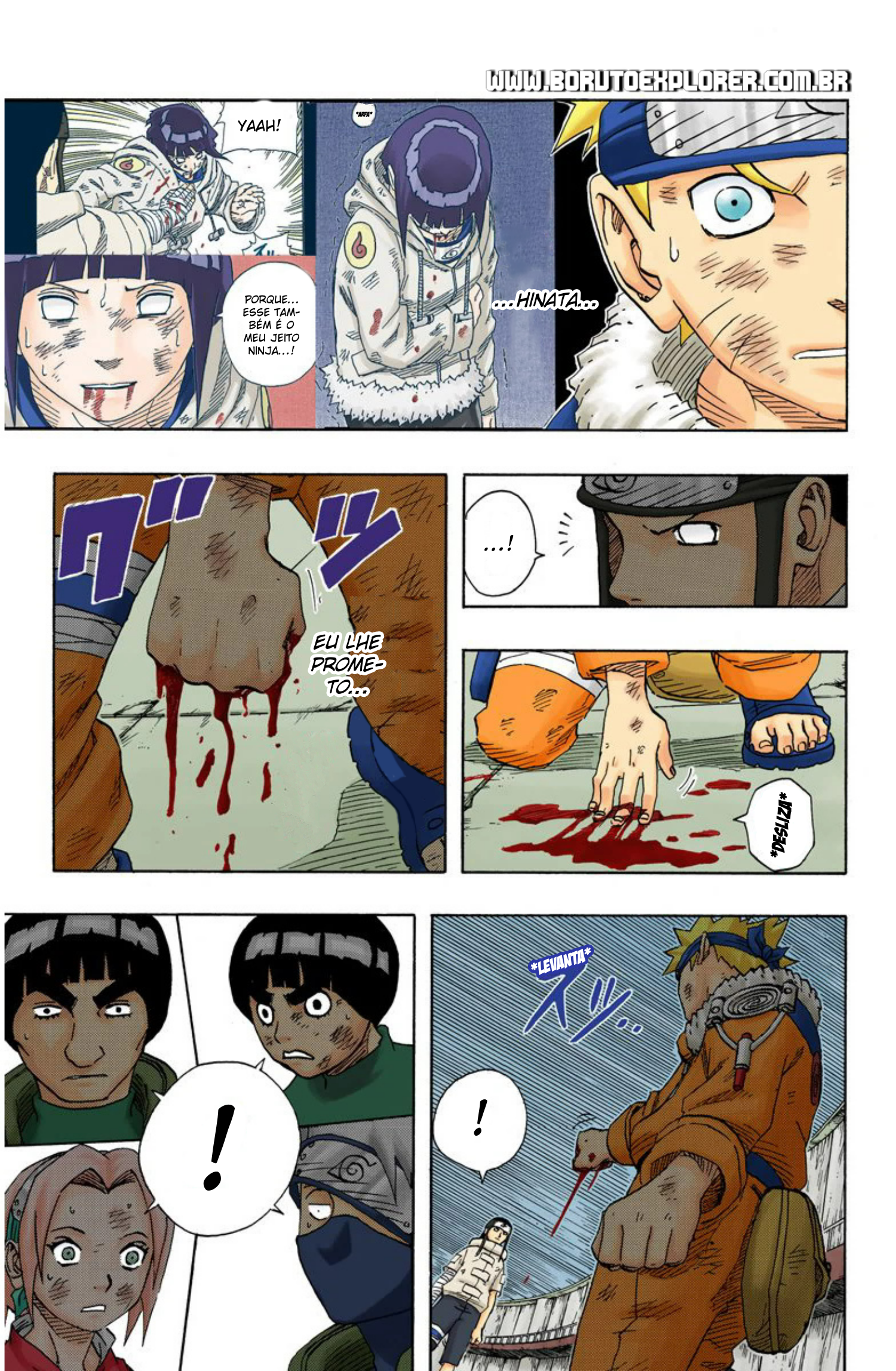 Read Naruto - Versão Colorida Oficial Manga Online