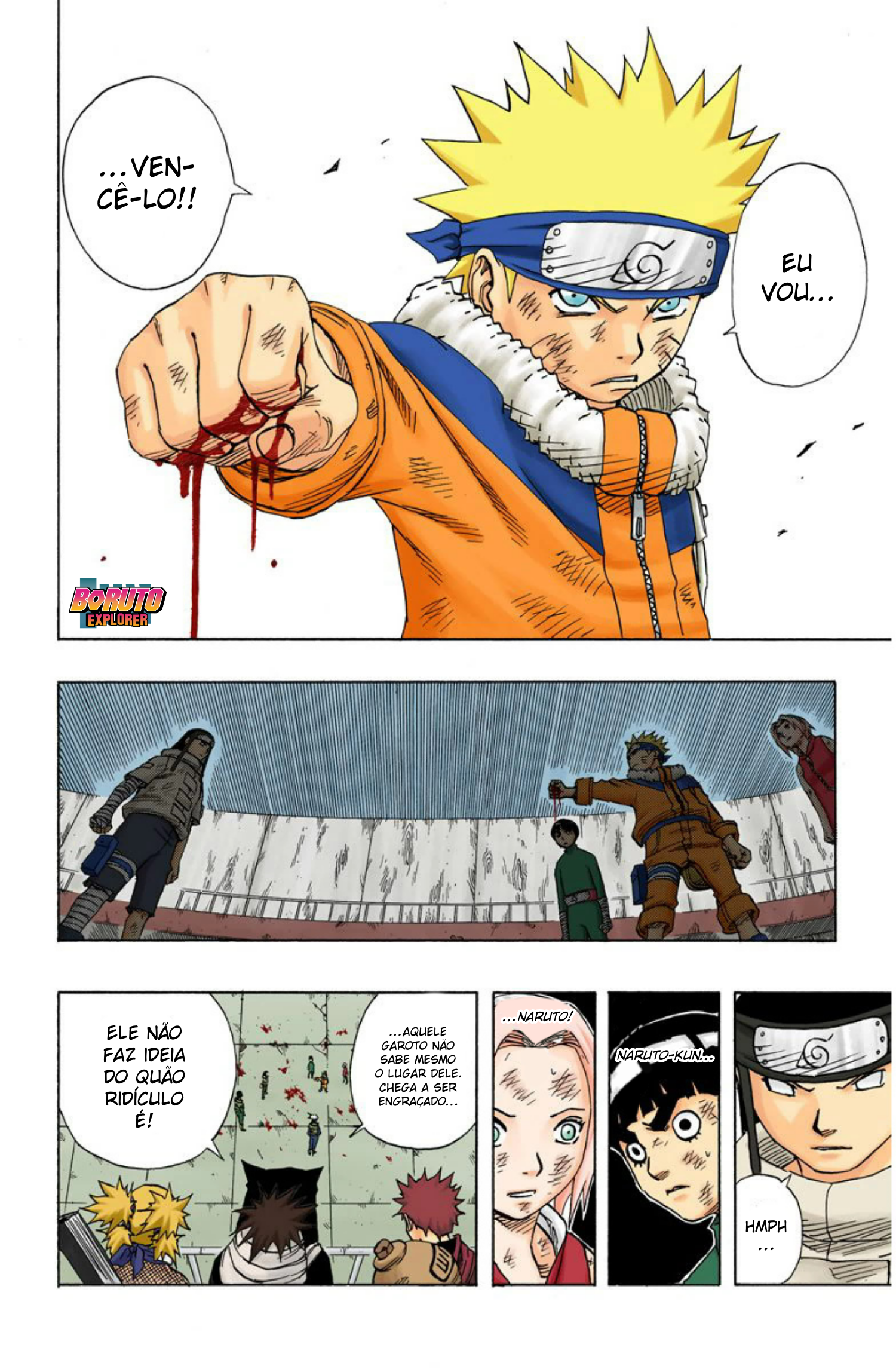 Read Naruto - Versão Colorida Oficial Manga Online