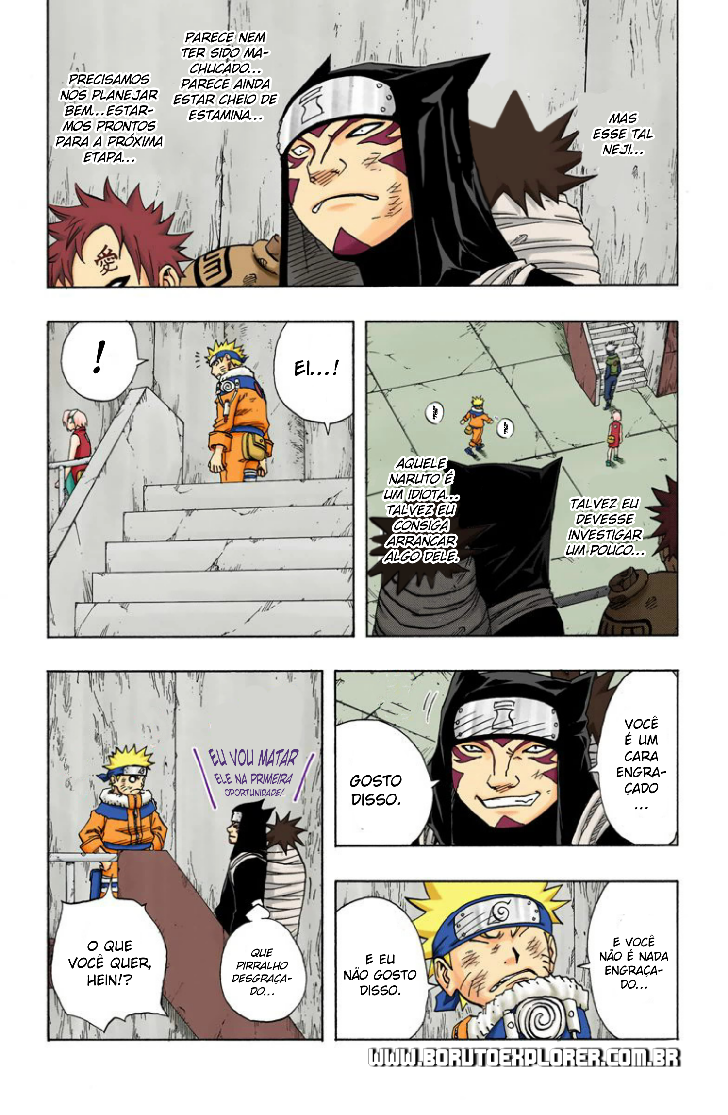 Read Naruto - Versão Colorida Oficial Manga Online