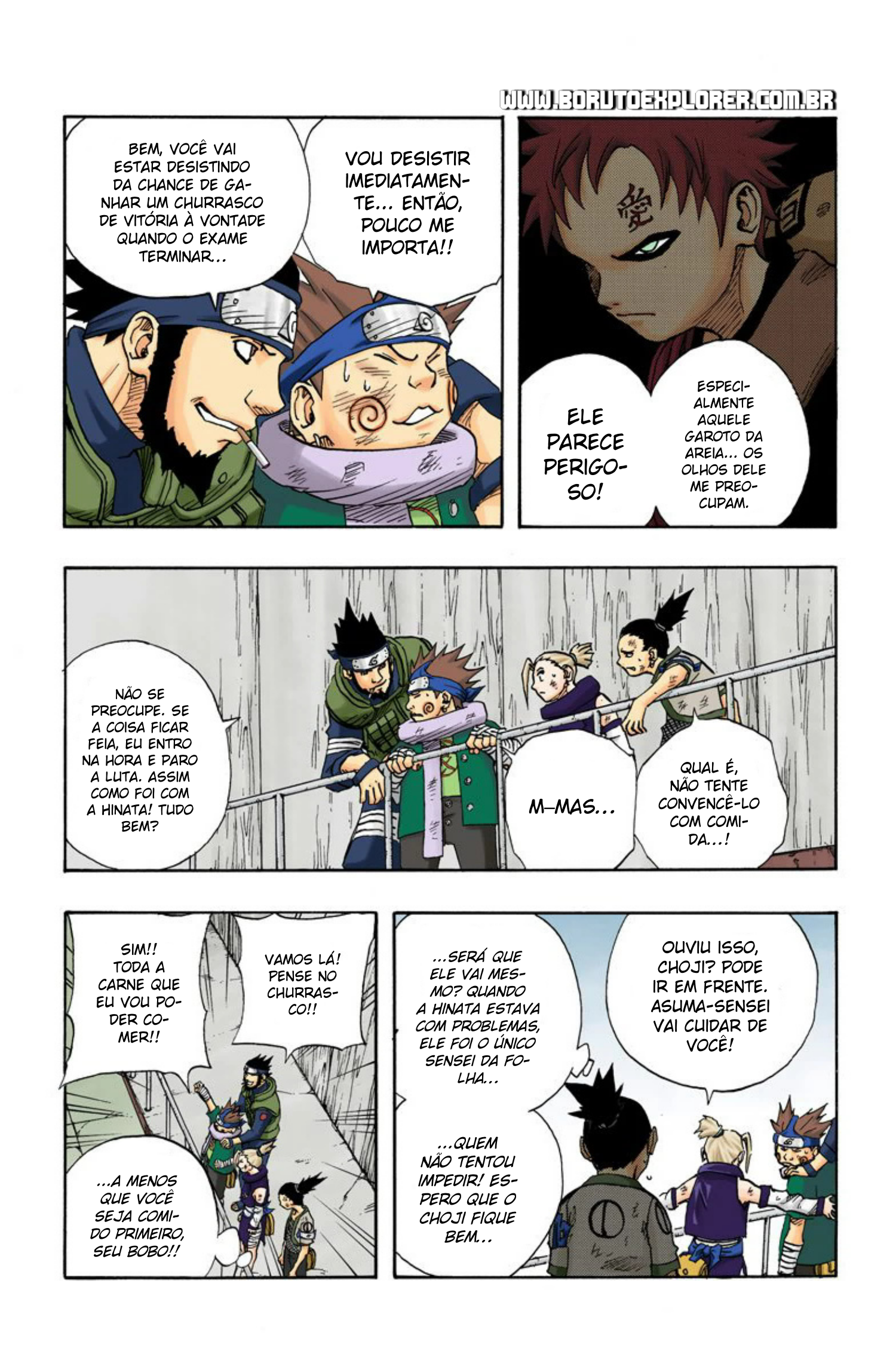 Read Naruto - Versão Colorida Oficial Manga Online