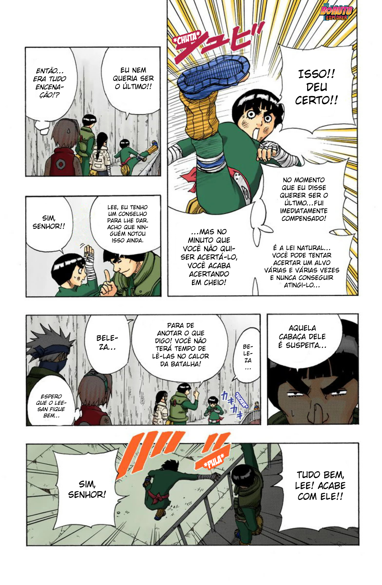 Read Naruto - Versão Colorida Oficial Manga Online