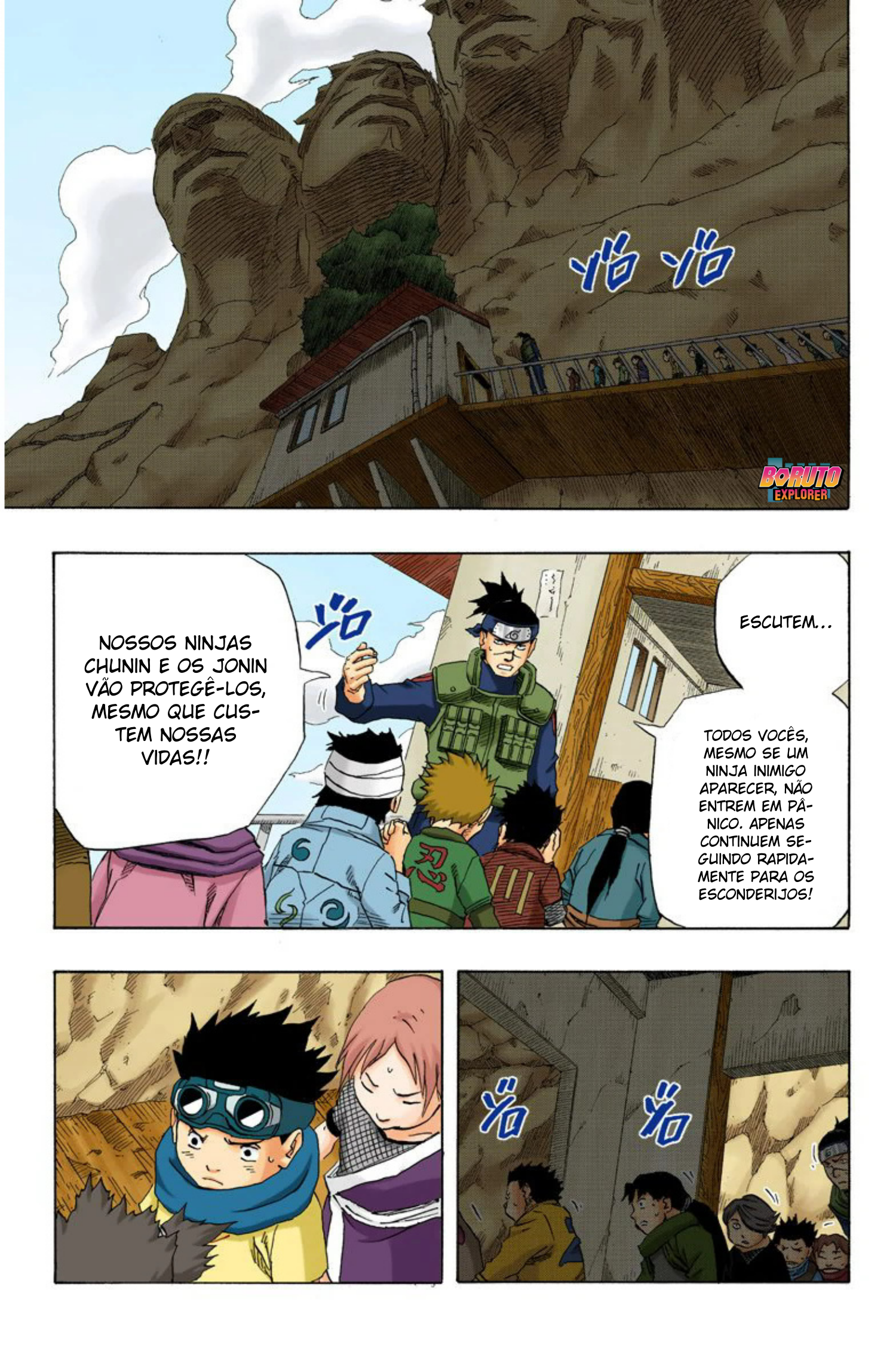 Read Naruto - Versão Colorida Oficial Manga Online