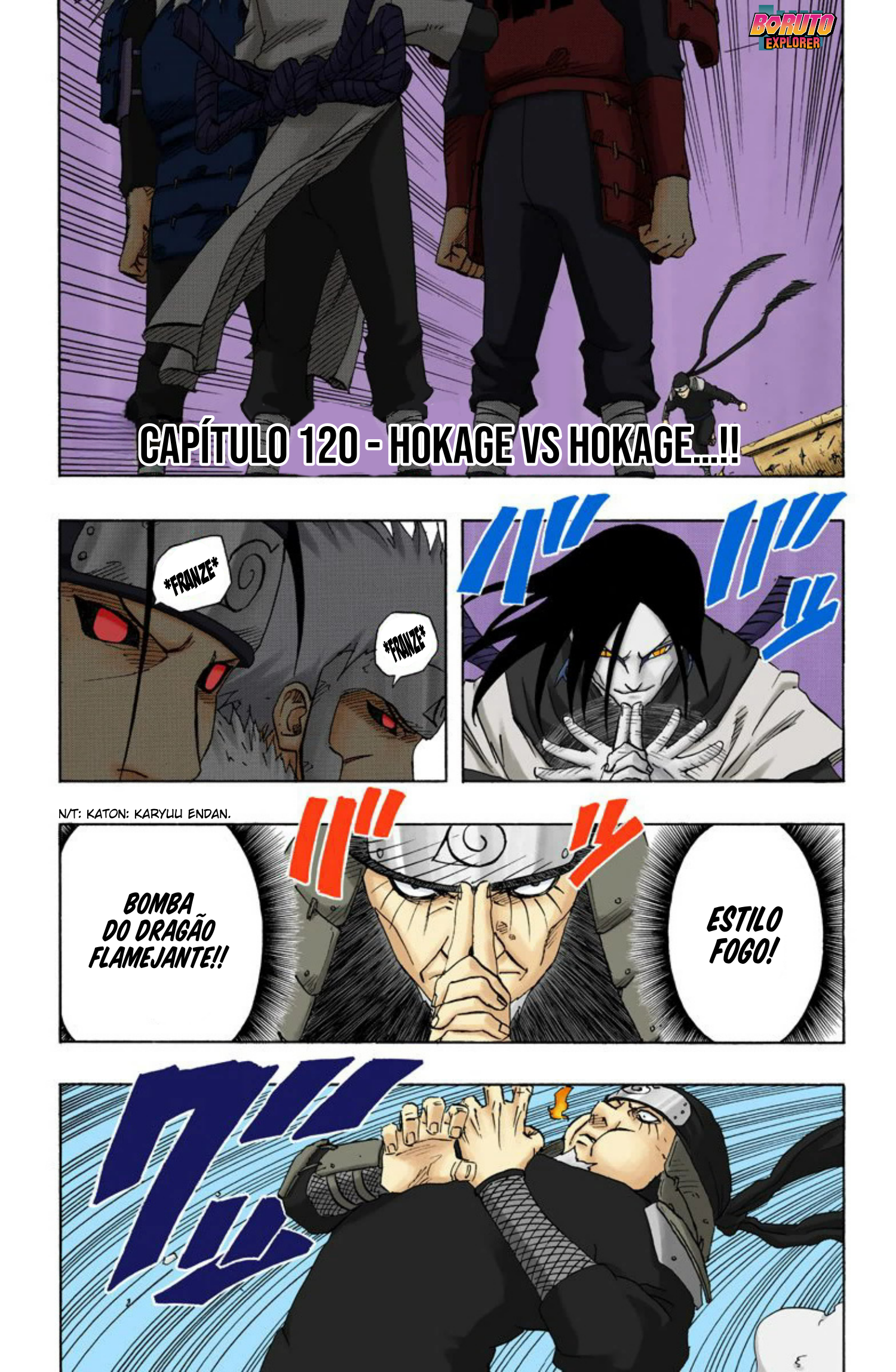 Read Naruto - Versão Colorida Oficial Manga Online