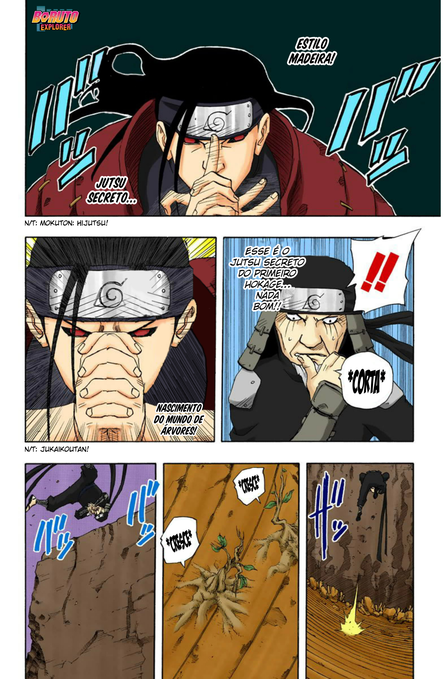 Read Naruto - Versão Colorida Oficial Manga Online