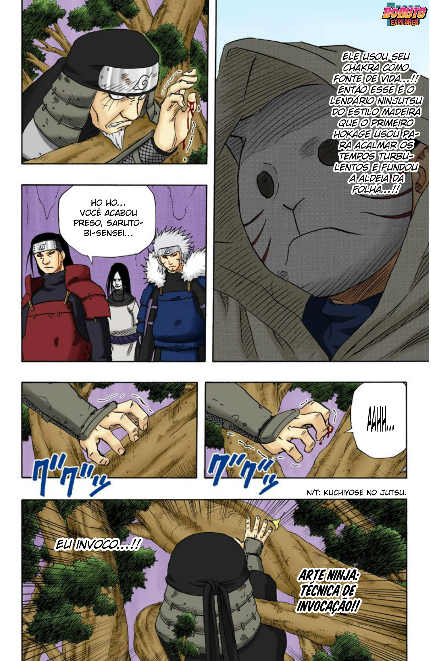 Read Naruto - Versão Colorida Oficial Manga Online