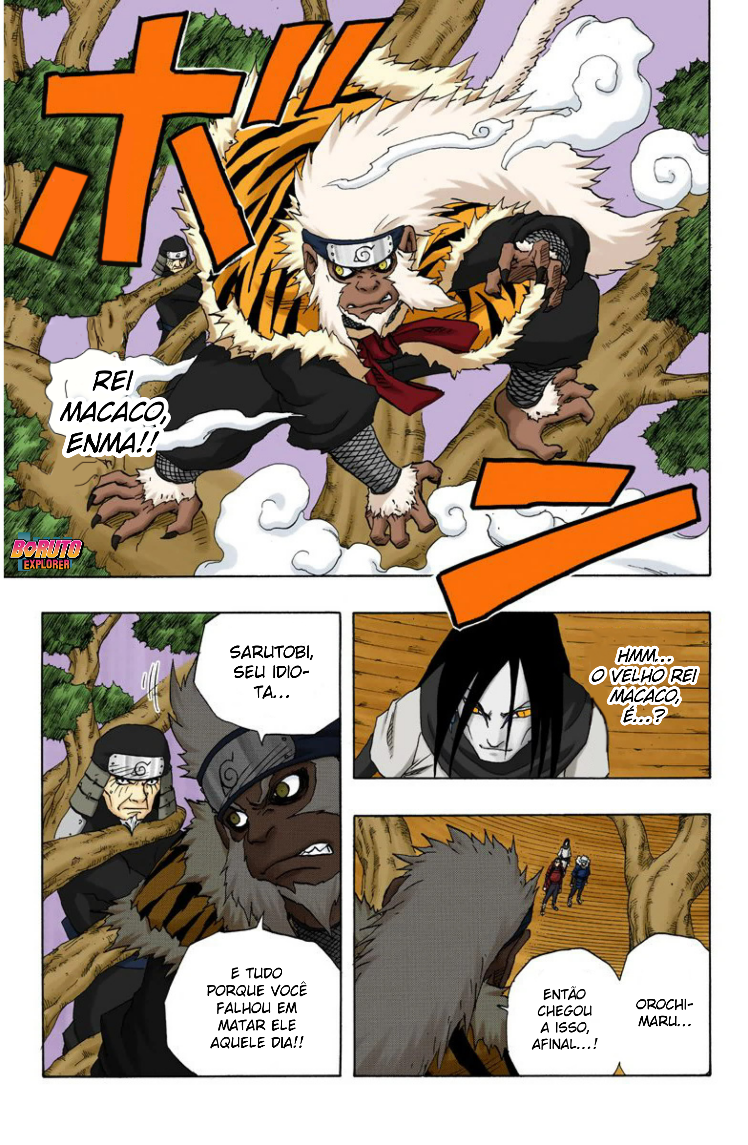 Read Naruto - Versão Colorida Oficial Manga Online