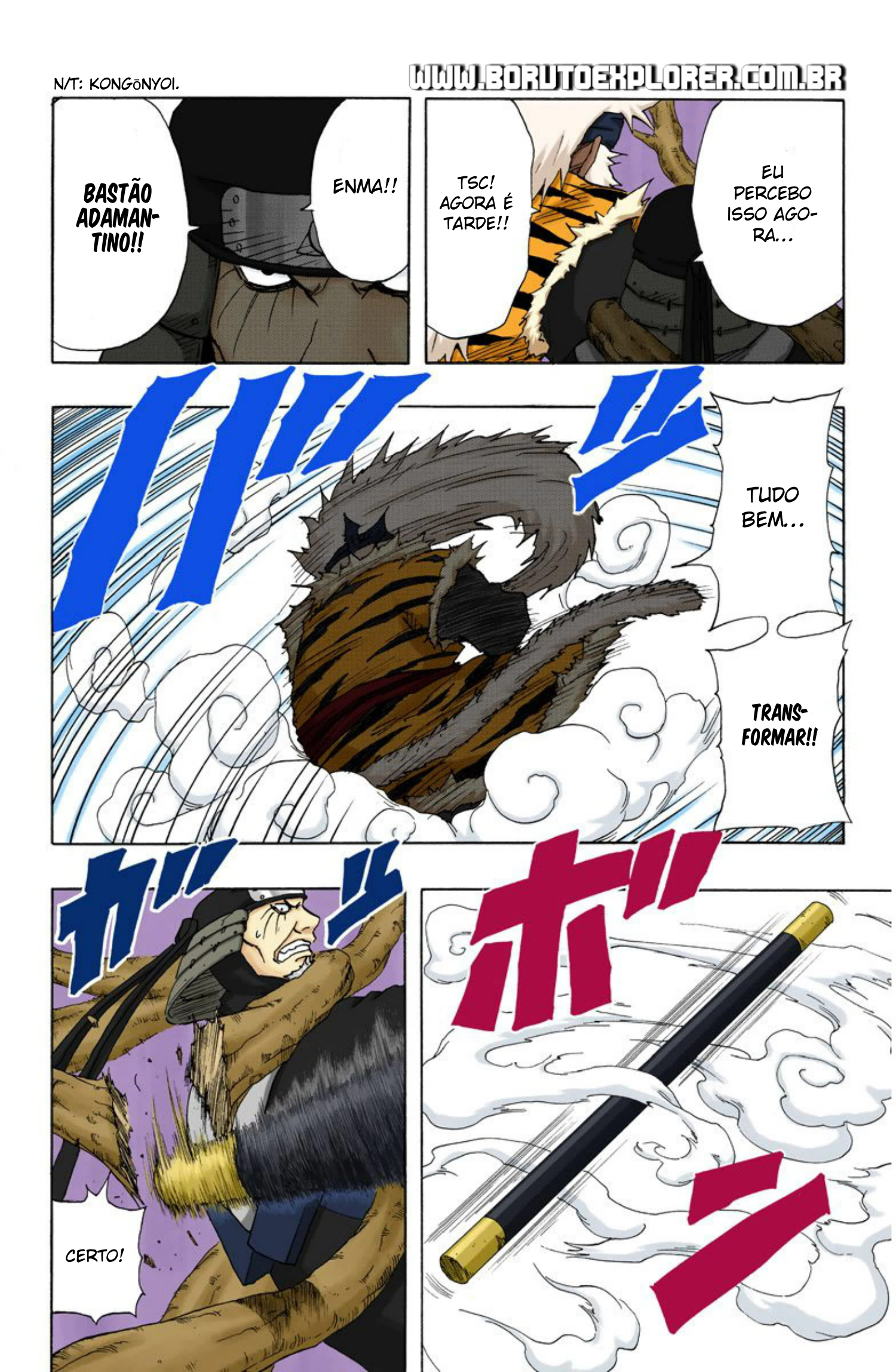 Read Naruto - Versão Colorida Oficial Manga Online