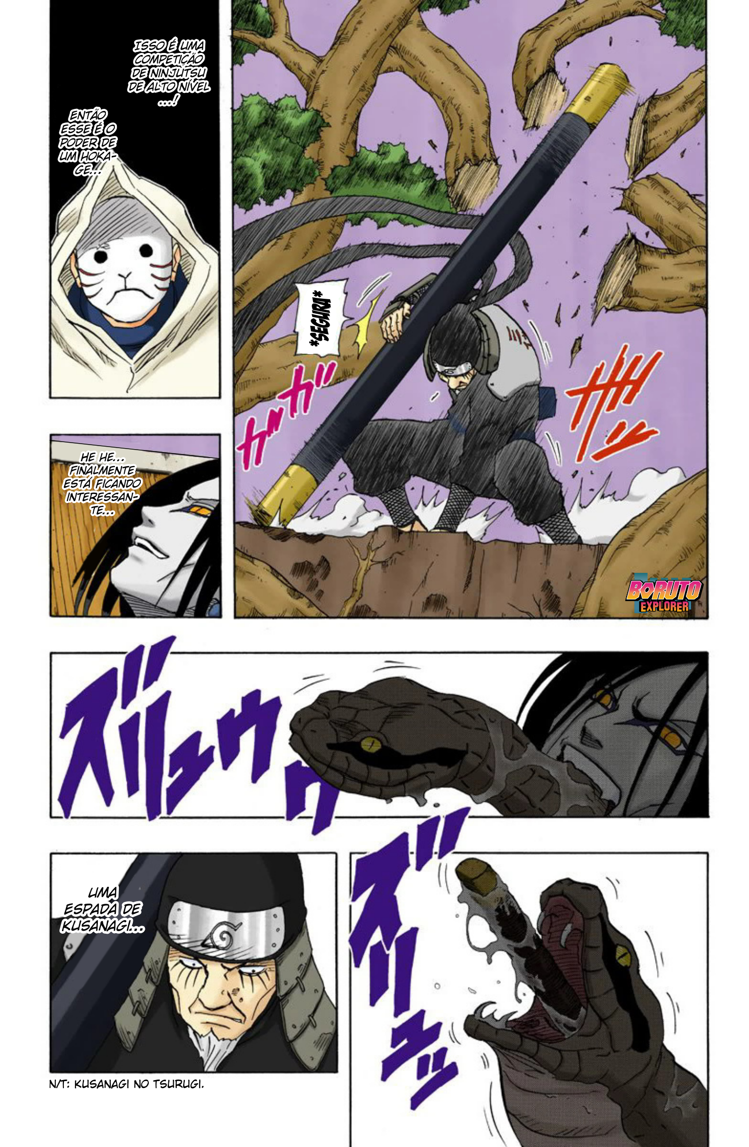 Read Naruto - Versão Colorida Oficial Manga Online