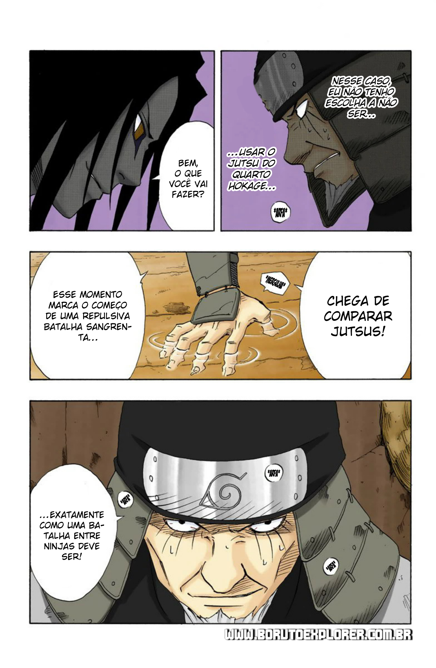 Read Naruto - Versão Colorida Oficial Manga Online