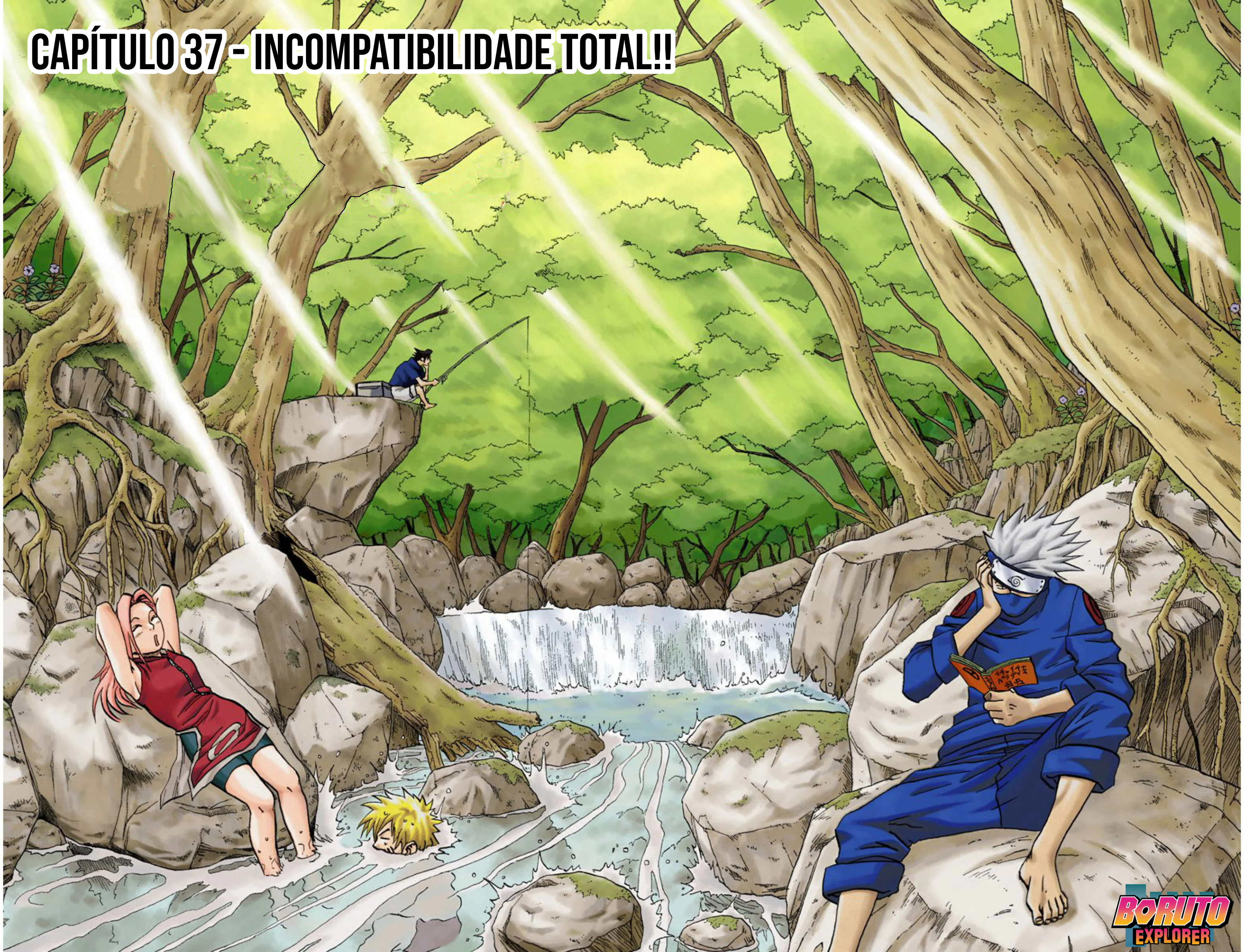 Read Naruto - Versão Colorida Oficial Manga Online