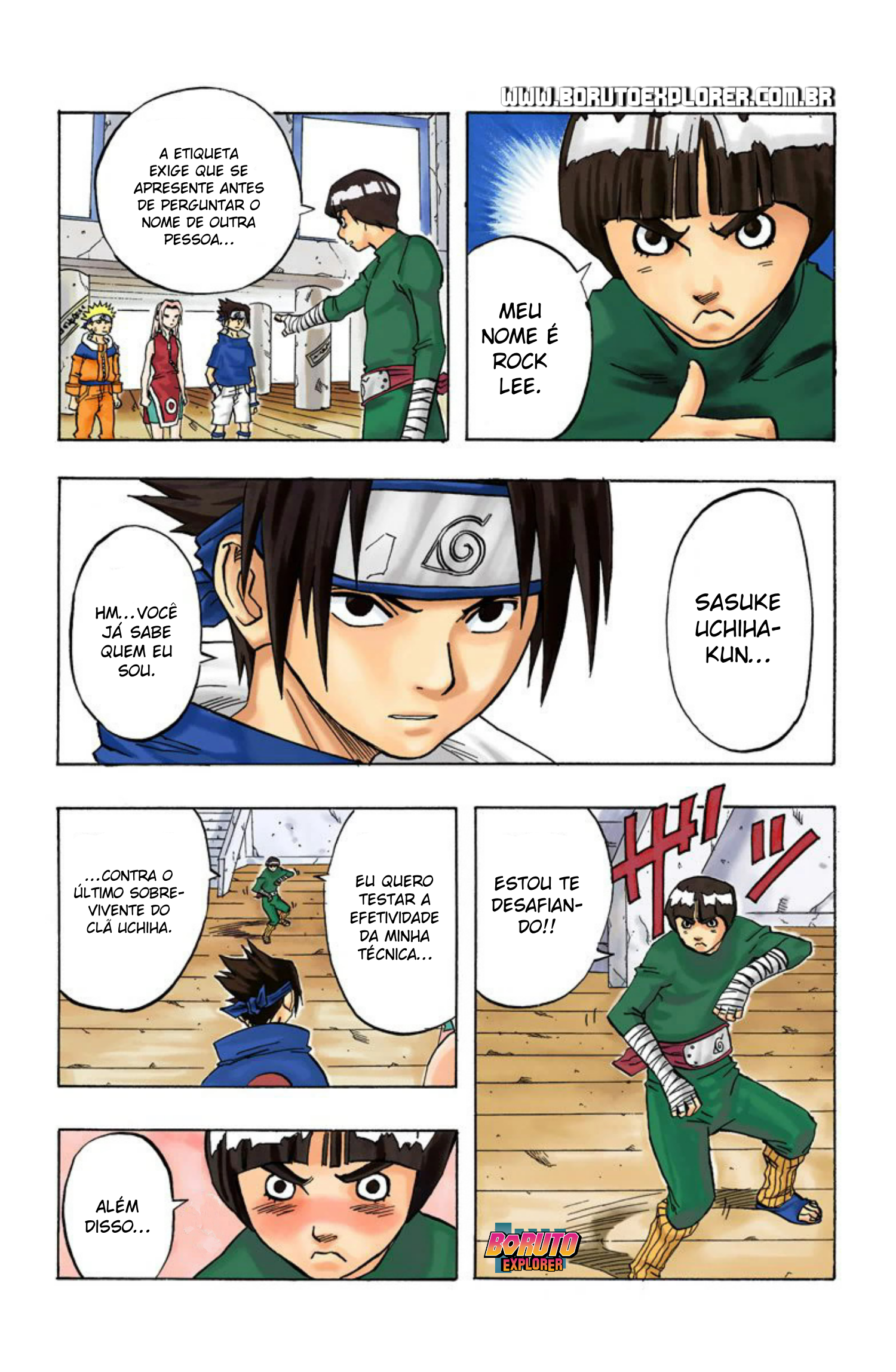 Read Naruto - Versão Colorida Oficial Manga Online