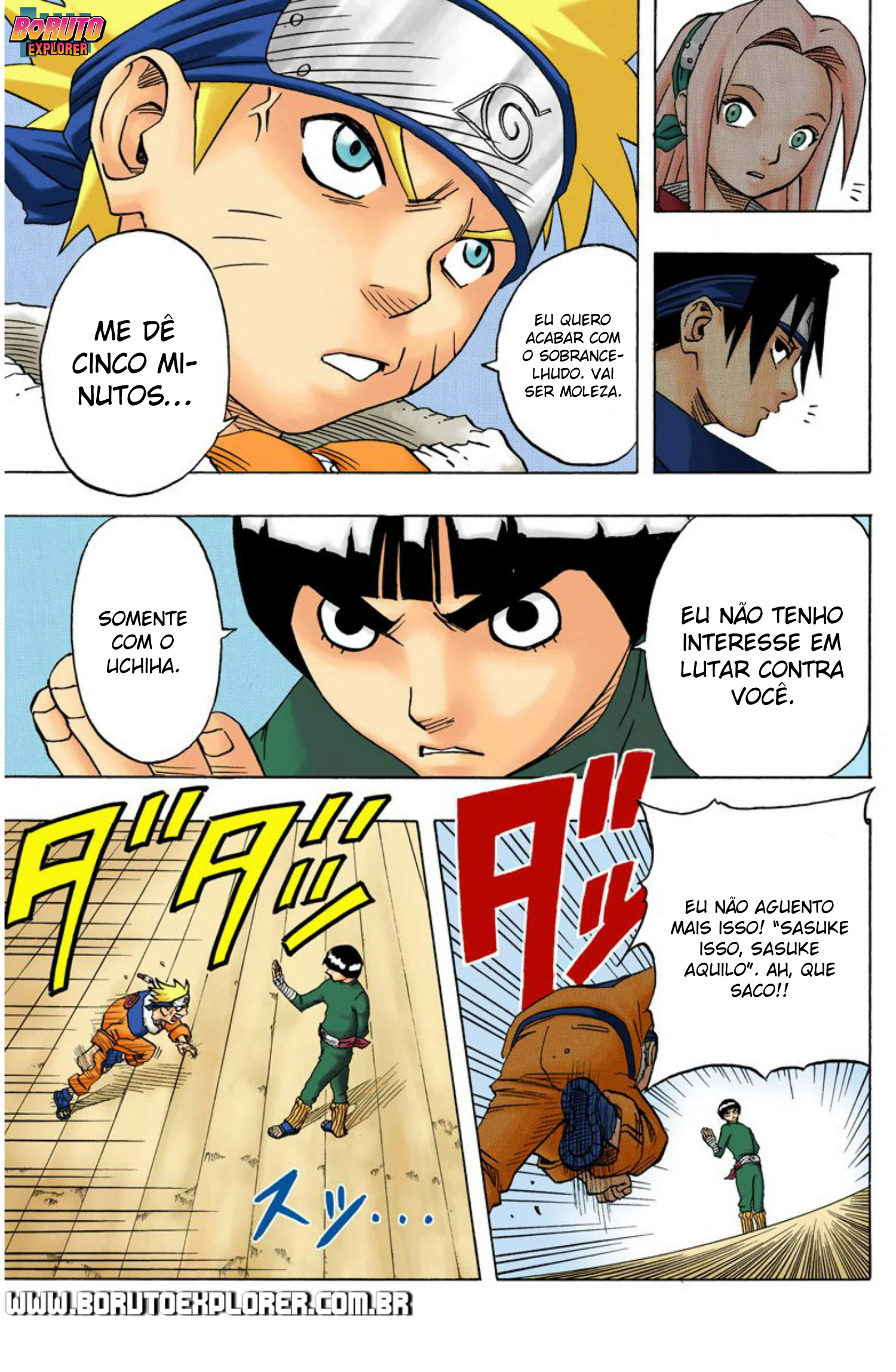 Read Naruto - Versão Colorida Oficial Manga Online