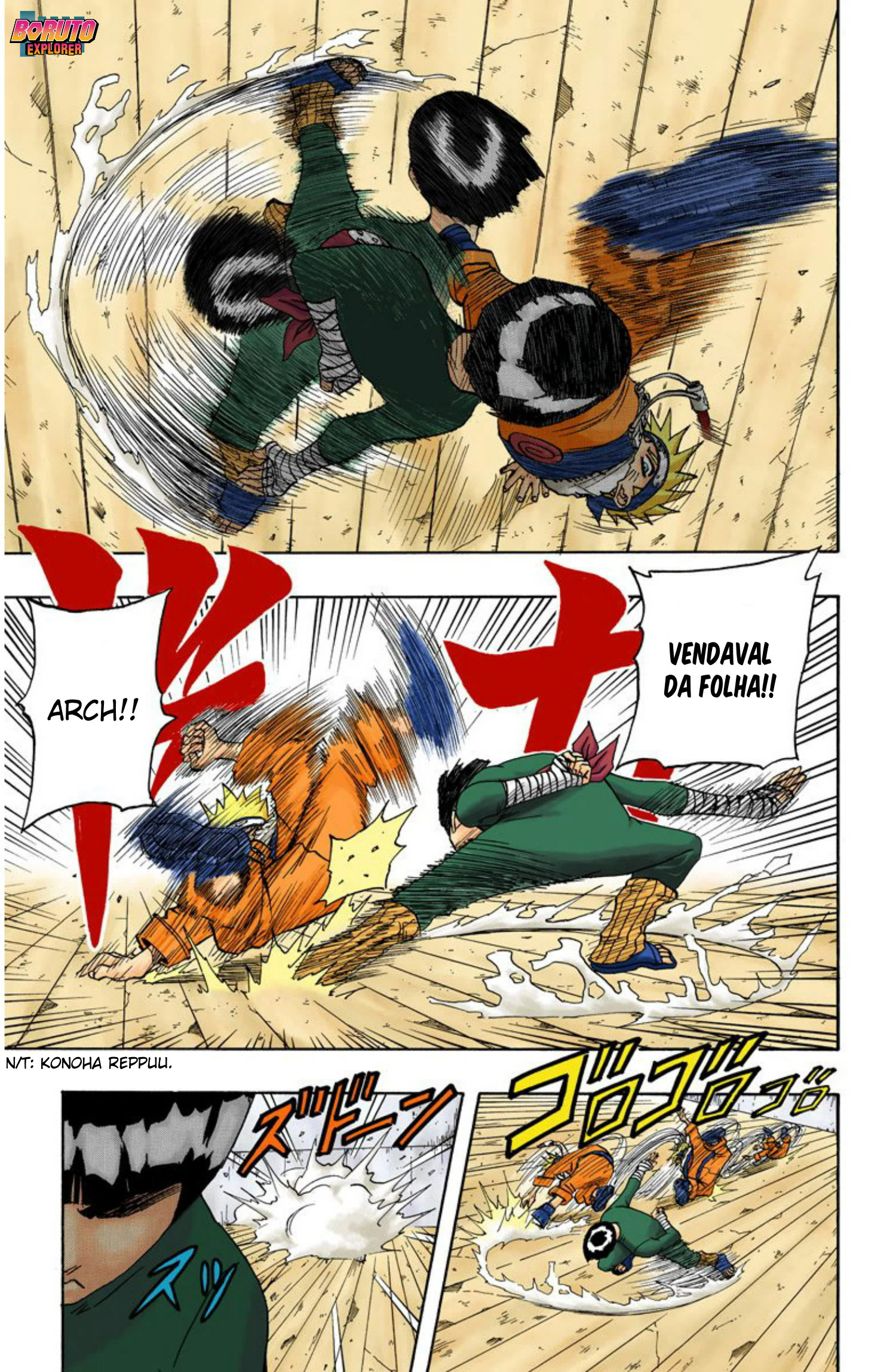 Read Naruto - Versão Colorida Oficial Manga Online