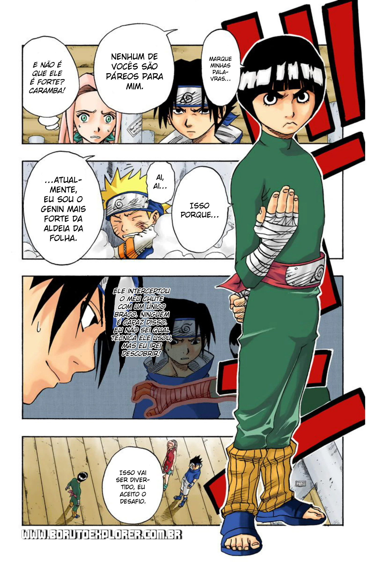 Read Naruto - Versão Colorida Oficial Manga Online