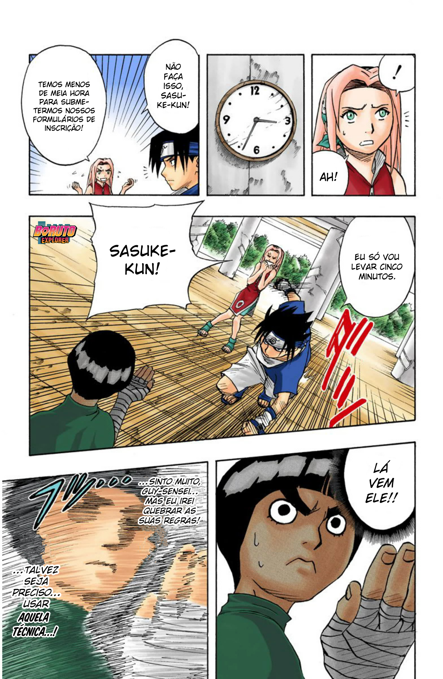 Read Naruto - Versão Colorida Oficial Manga Online