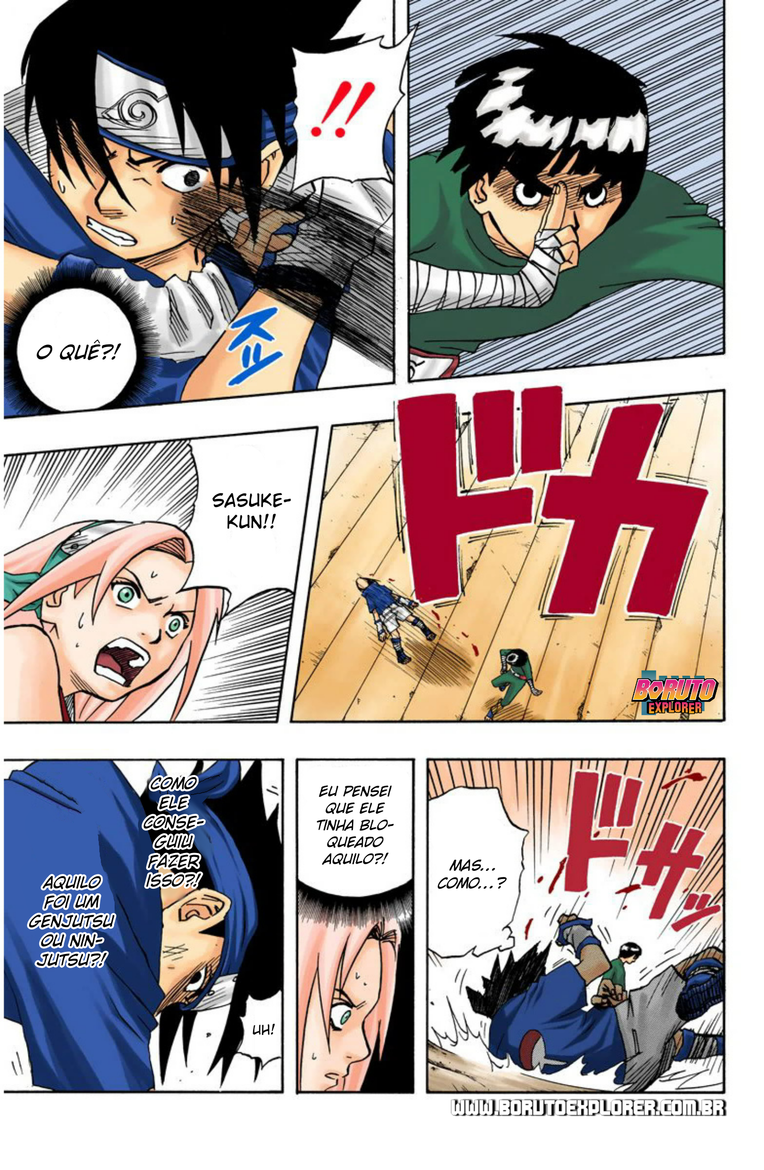 Read Naruto - Versão Colorida Oficial Manga Online