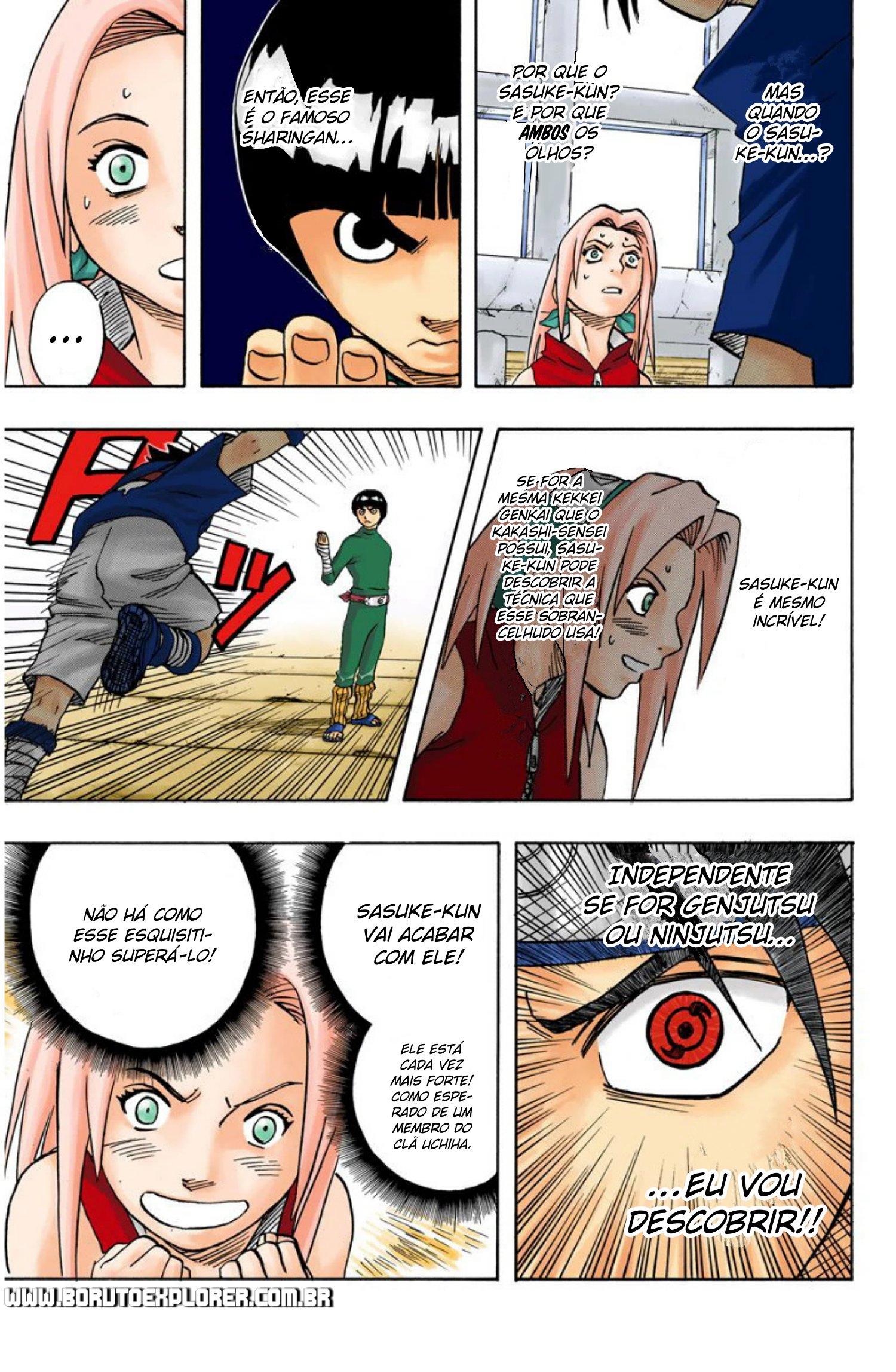 Read Naruto - Versão Colorida Oficial Manga Online
