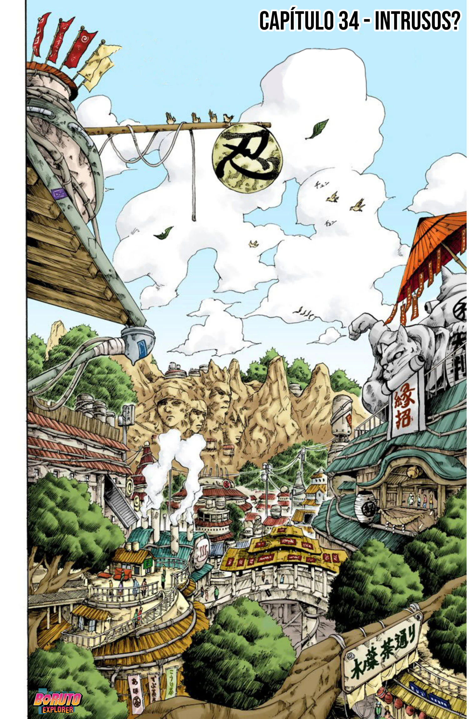 Read Naruto - Versão Colorida Oficial Manga Online